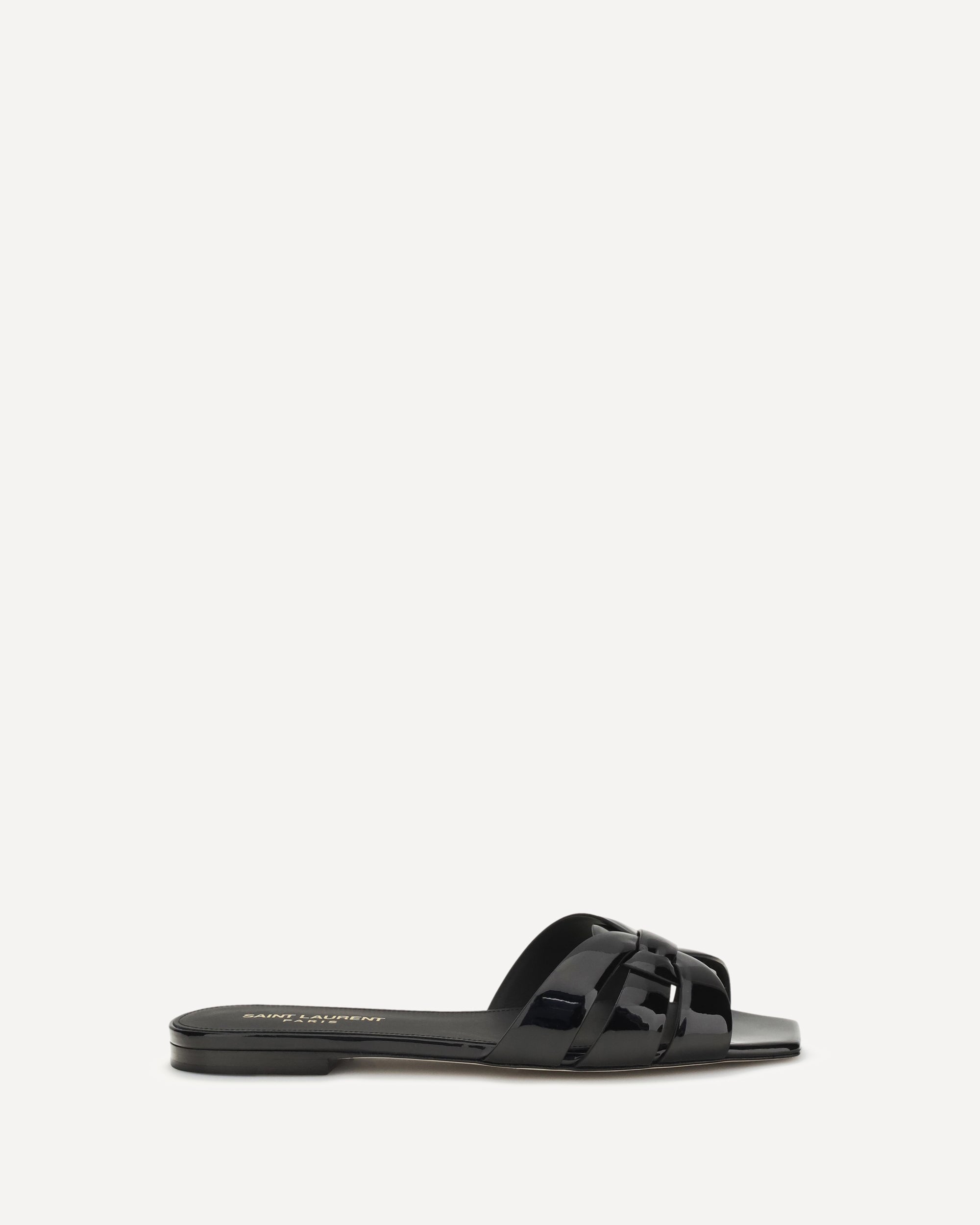 Saint Laurent Tribute patent leather Sandals