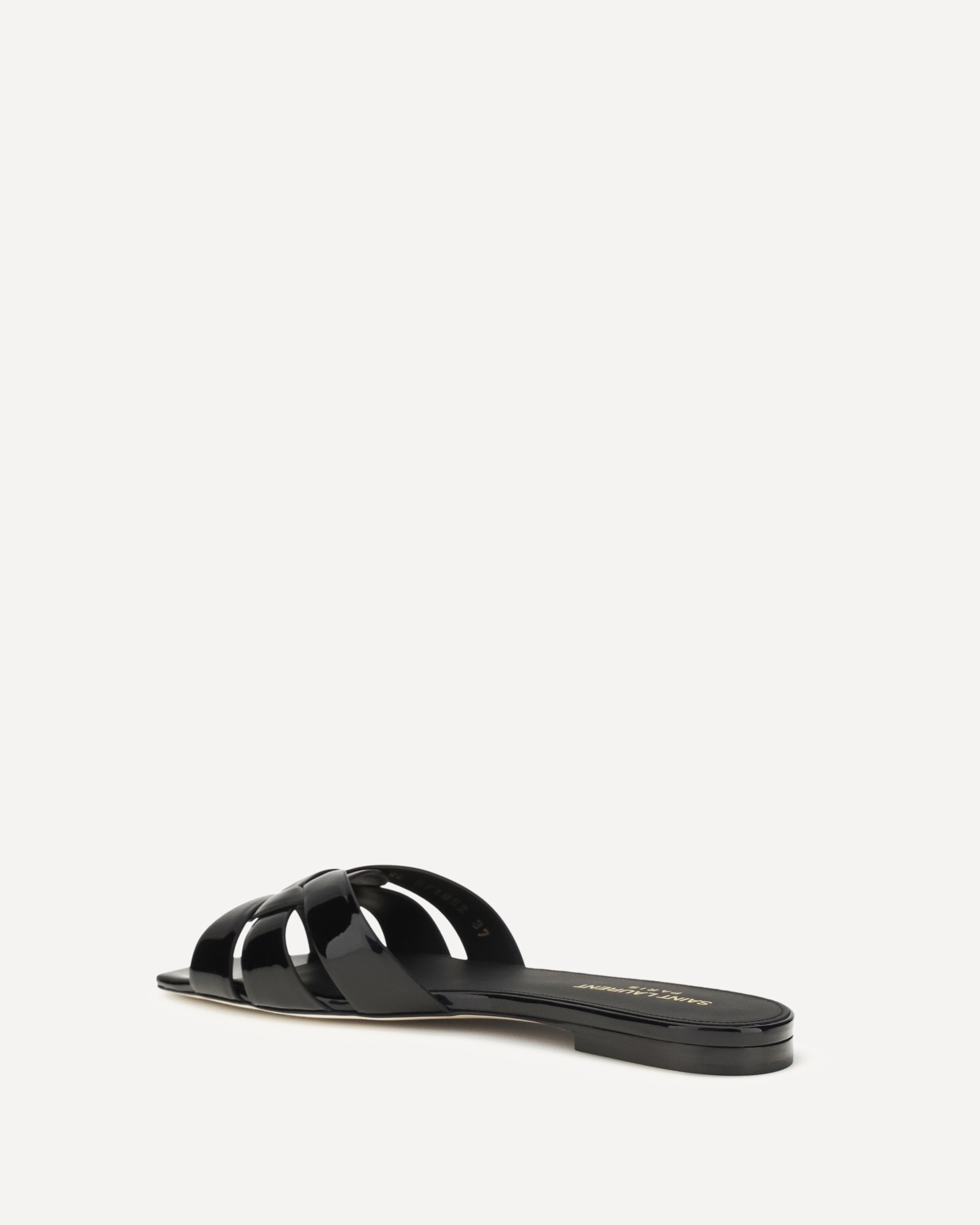 Saint Laurent Tribute patent leather Sandals, view 2