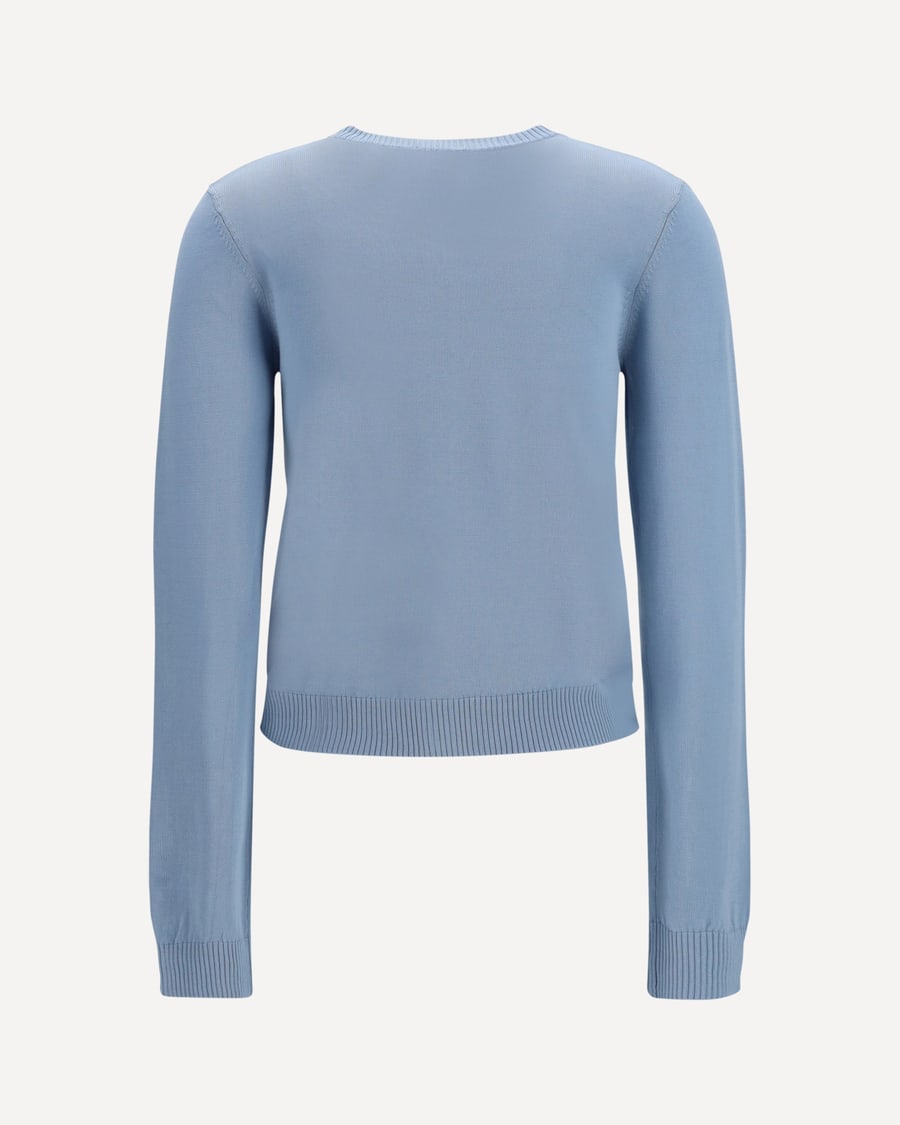 Ganni Diamond-pattern Cardigan, view 4