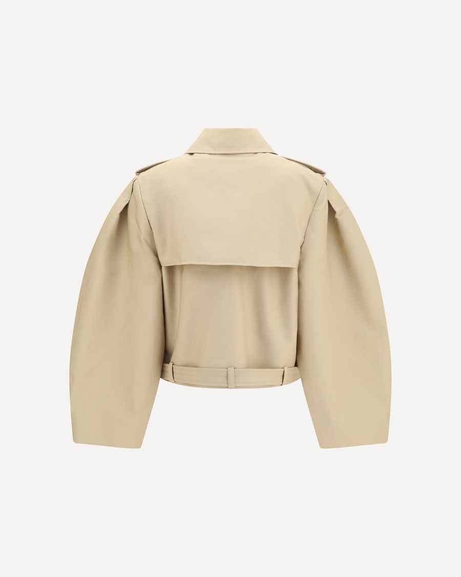 Ganni Double-breasted belted Jacket, view 2