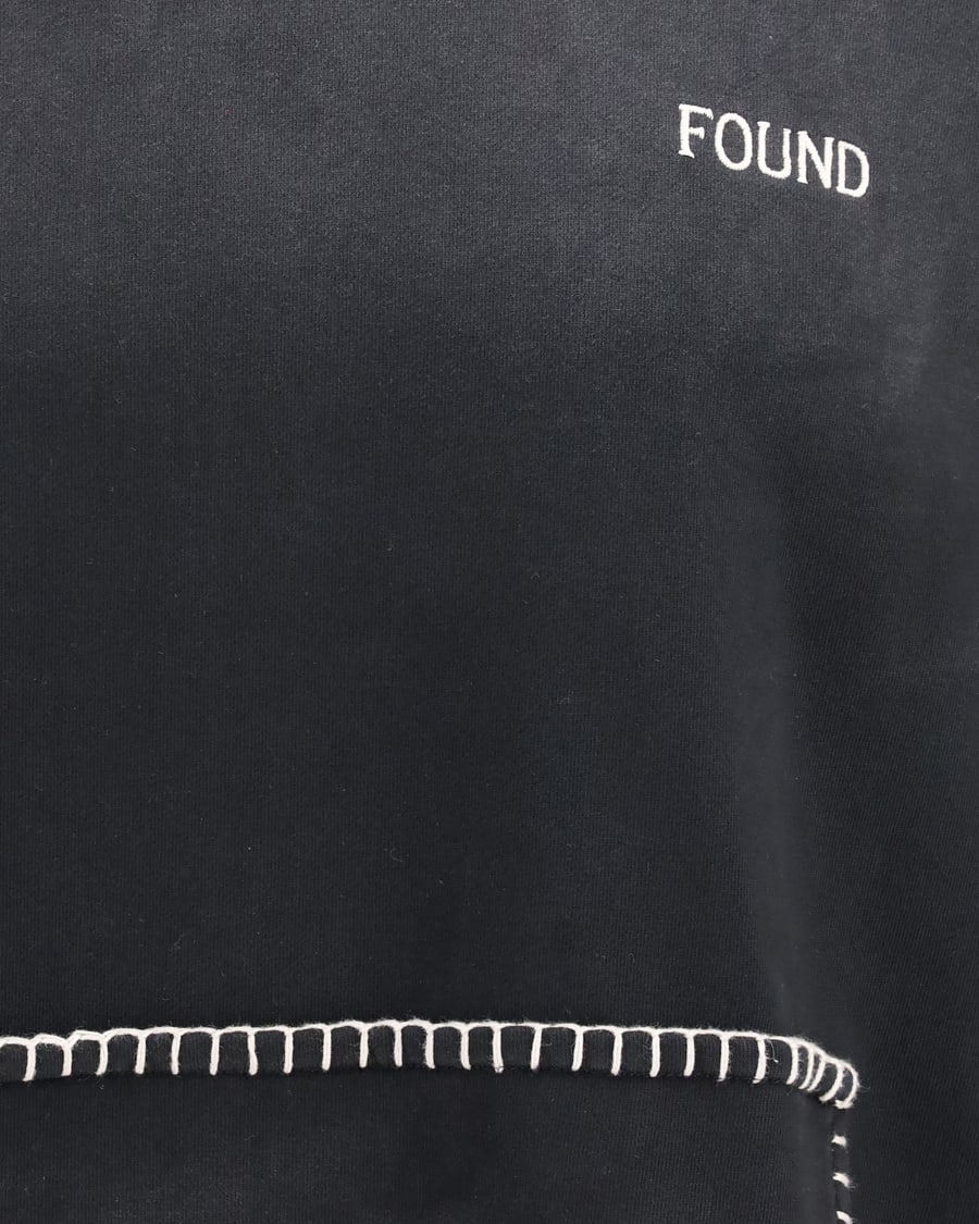 FOUND Hoodie with stitch details, view 5