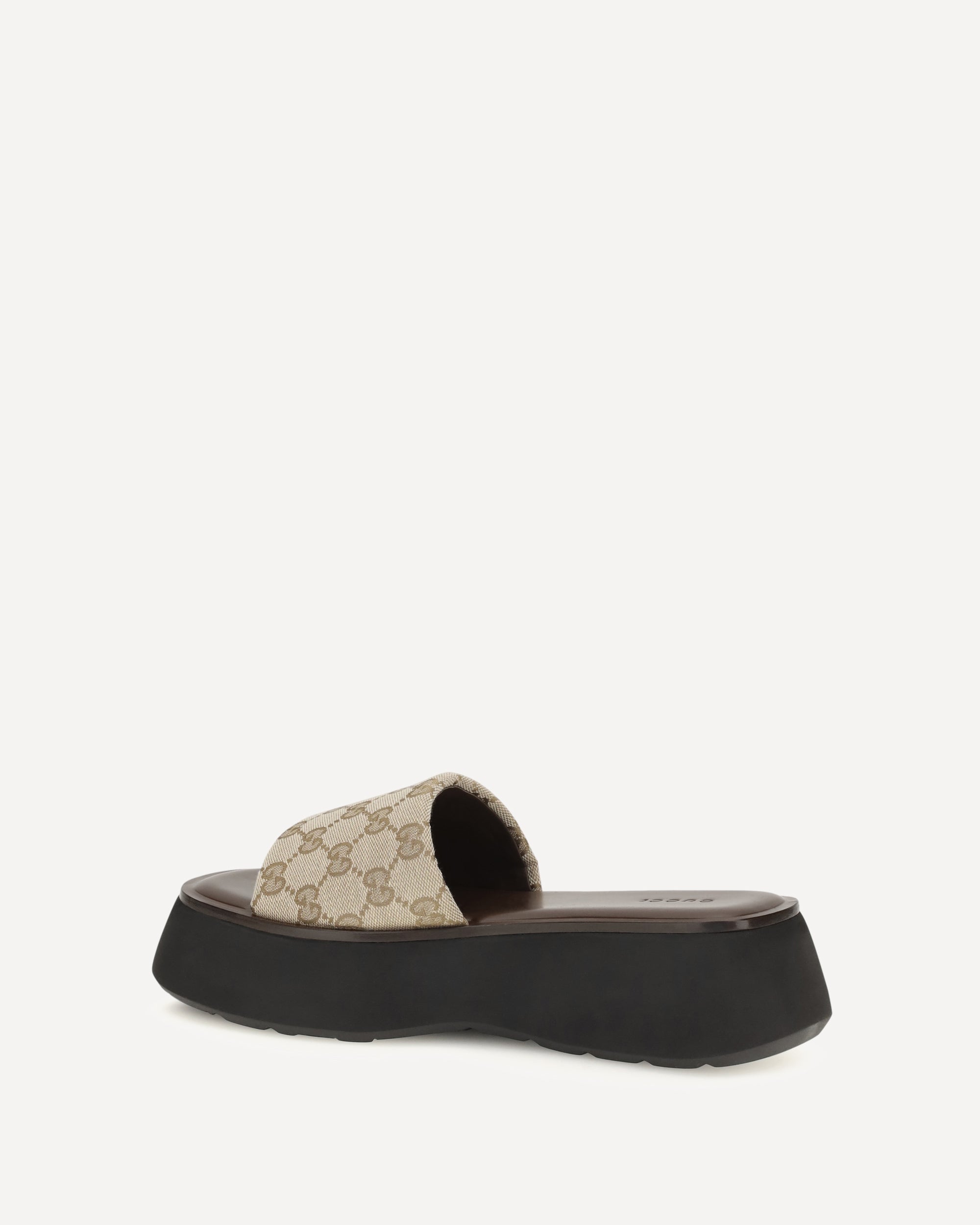 Gucci Oversized sole slider Sandals, view 2