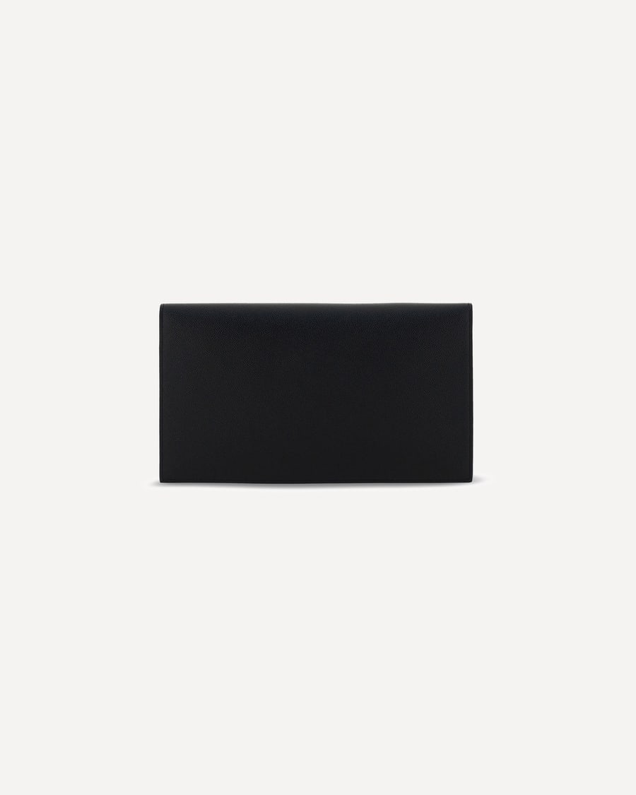 Saint Laurent Leather Pochette, view 4