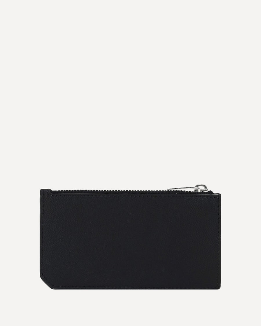 Saint Laurent Leather Cardholder, view 2
