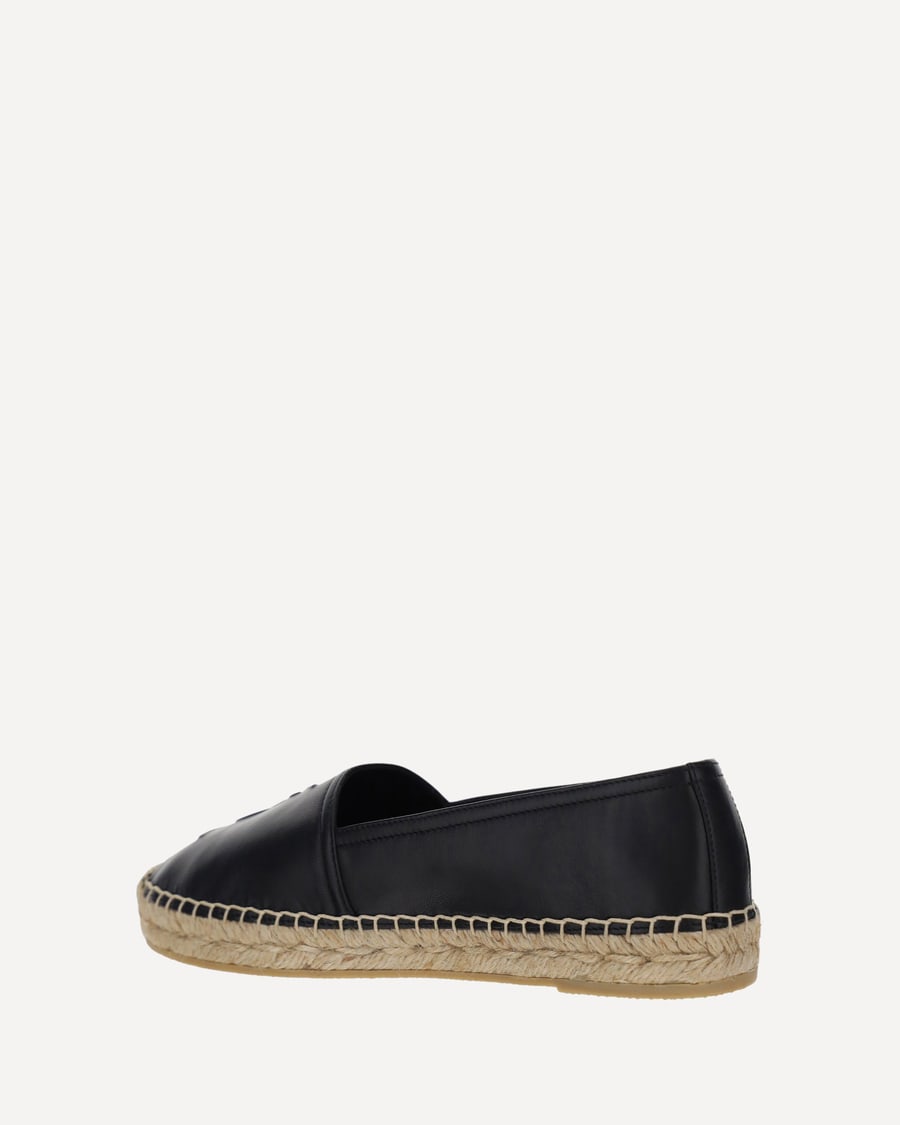 Saint Laurent Lambskin Espadrilles, view 2