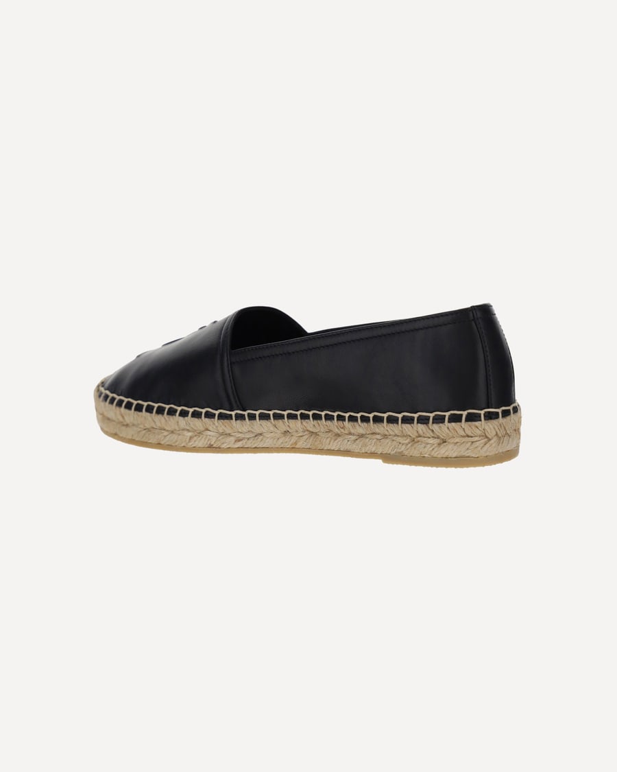 Saint Laurent Lambskin Espadrilles, view 5