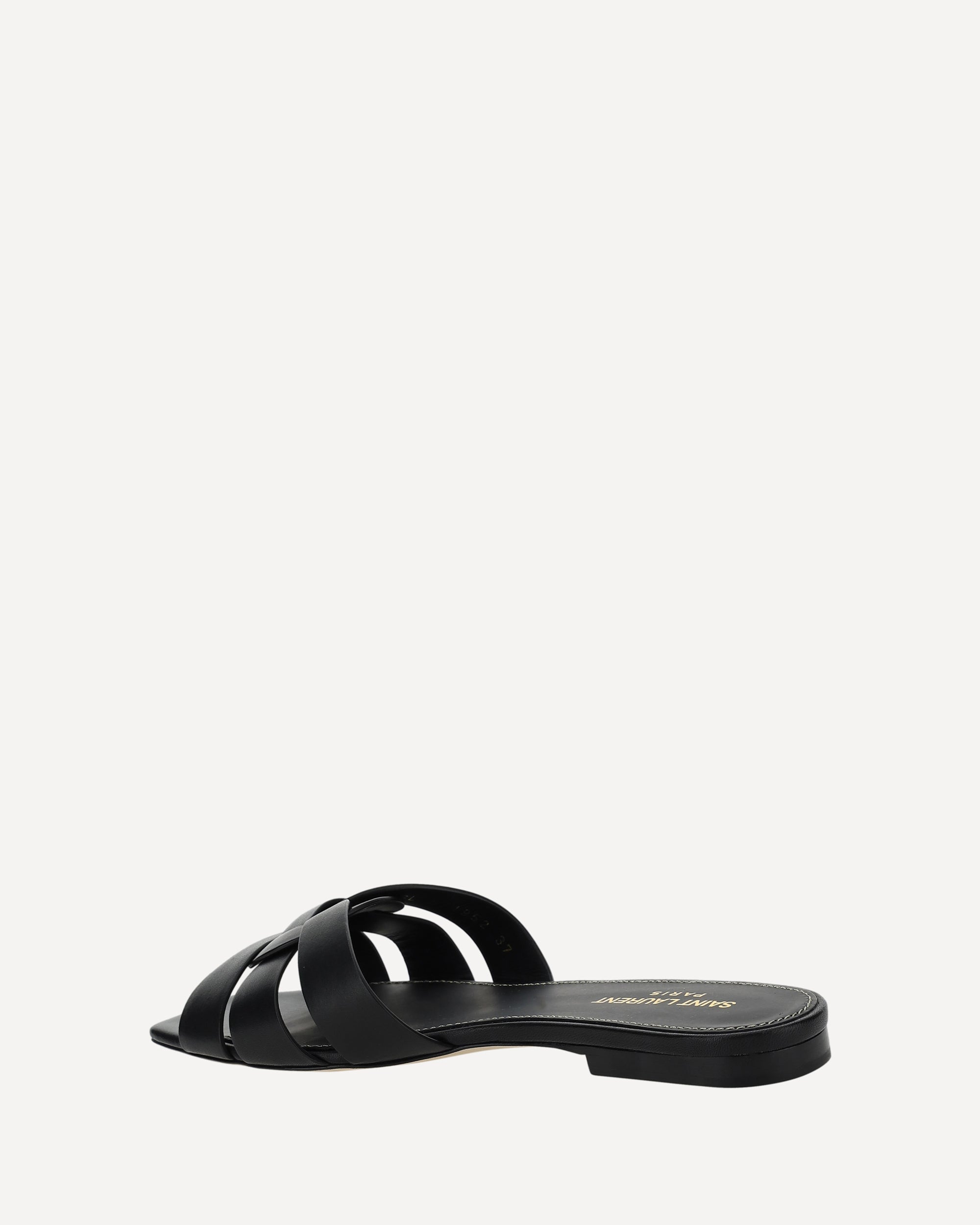 Saint Laurent Leather Sandals, view 2