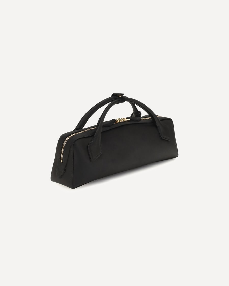 Alaïa Satin Le Teckel Clutch, view 5