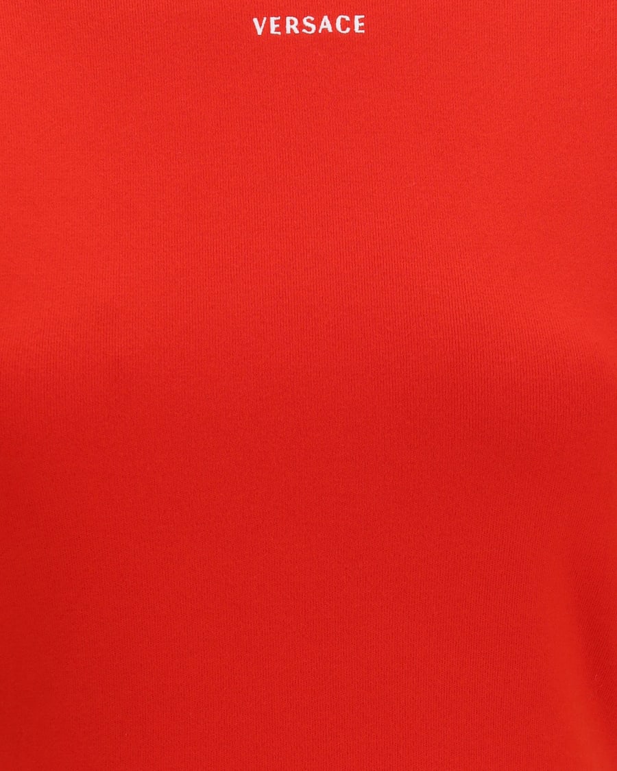 Versace Cotton knit mini Dress, view 5