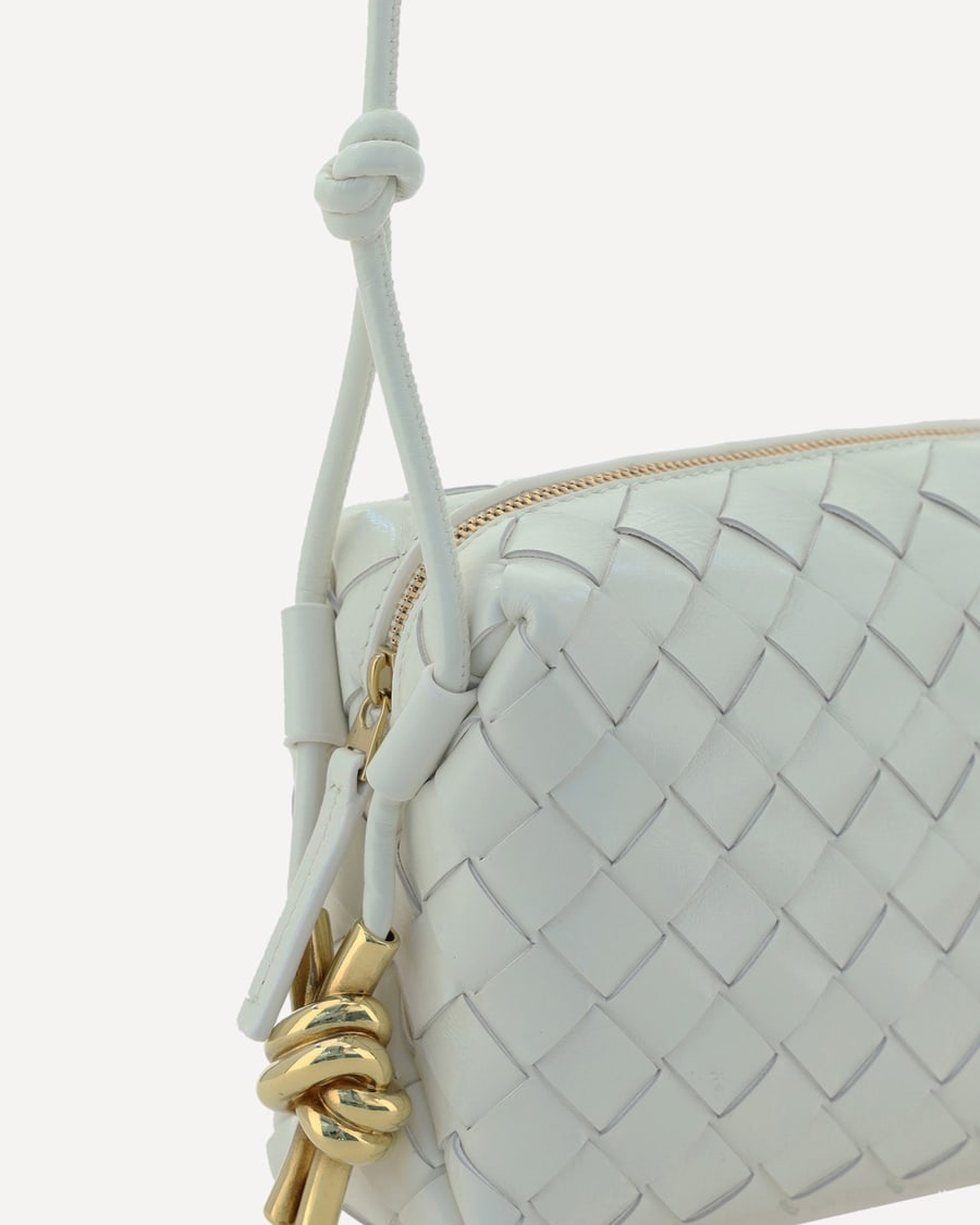 Bottega Veneta Loop leather Shoulder Bag, view 6