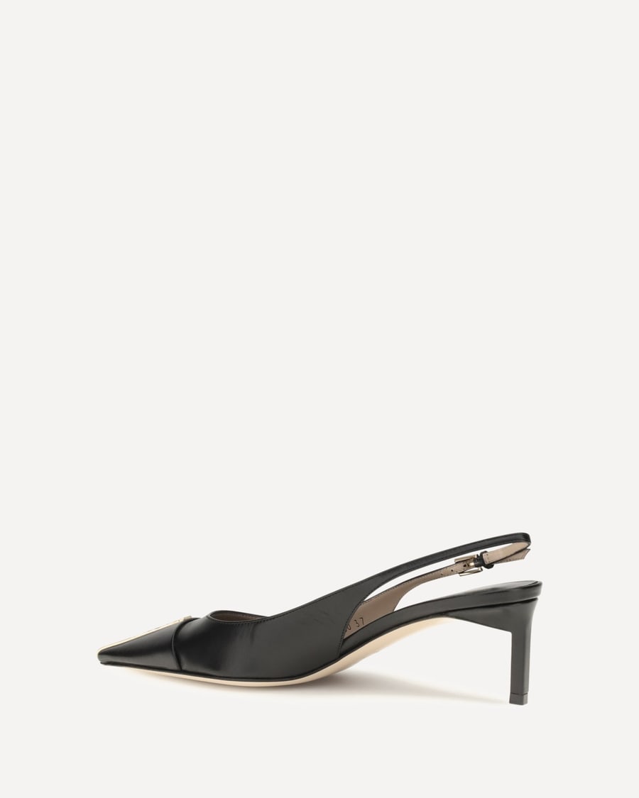 Tom Ford Leather Slingback Pumps, view 2