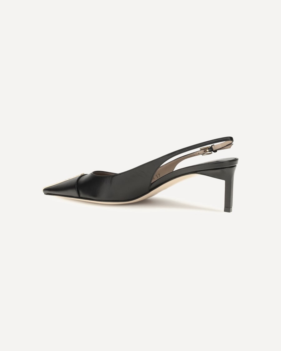 Tom Ford Leather Slingback Pumps, view 5