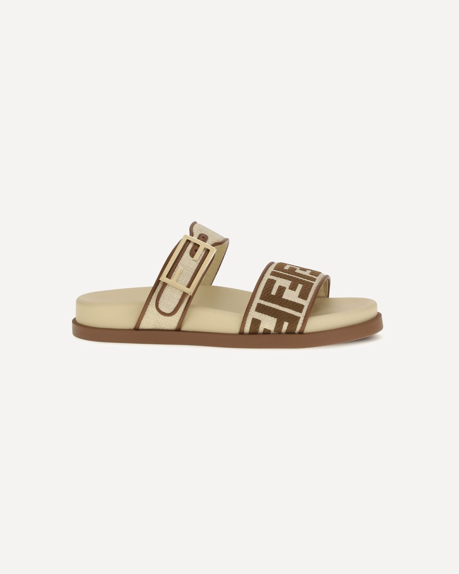Fendi Feel Slide Sandals, view 3
