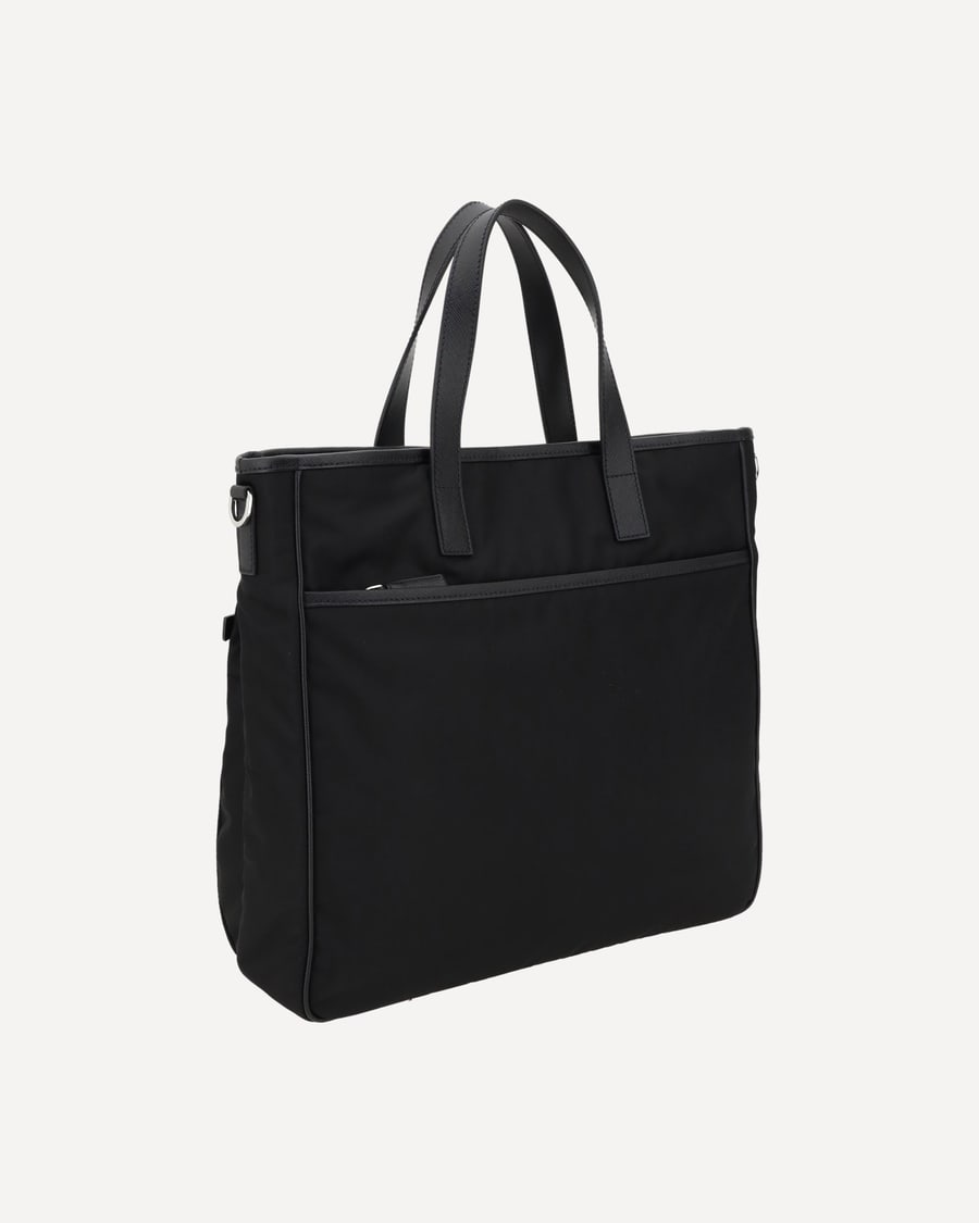 Prada Logoed Tote Bag, view 5