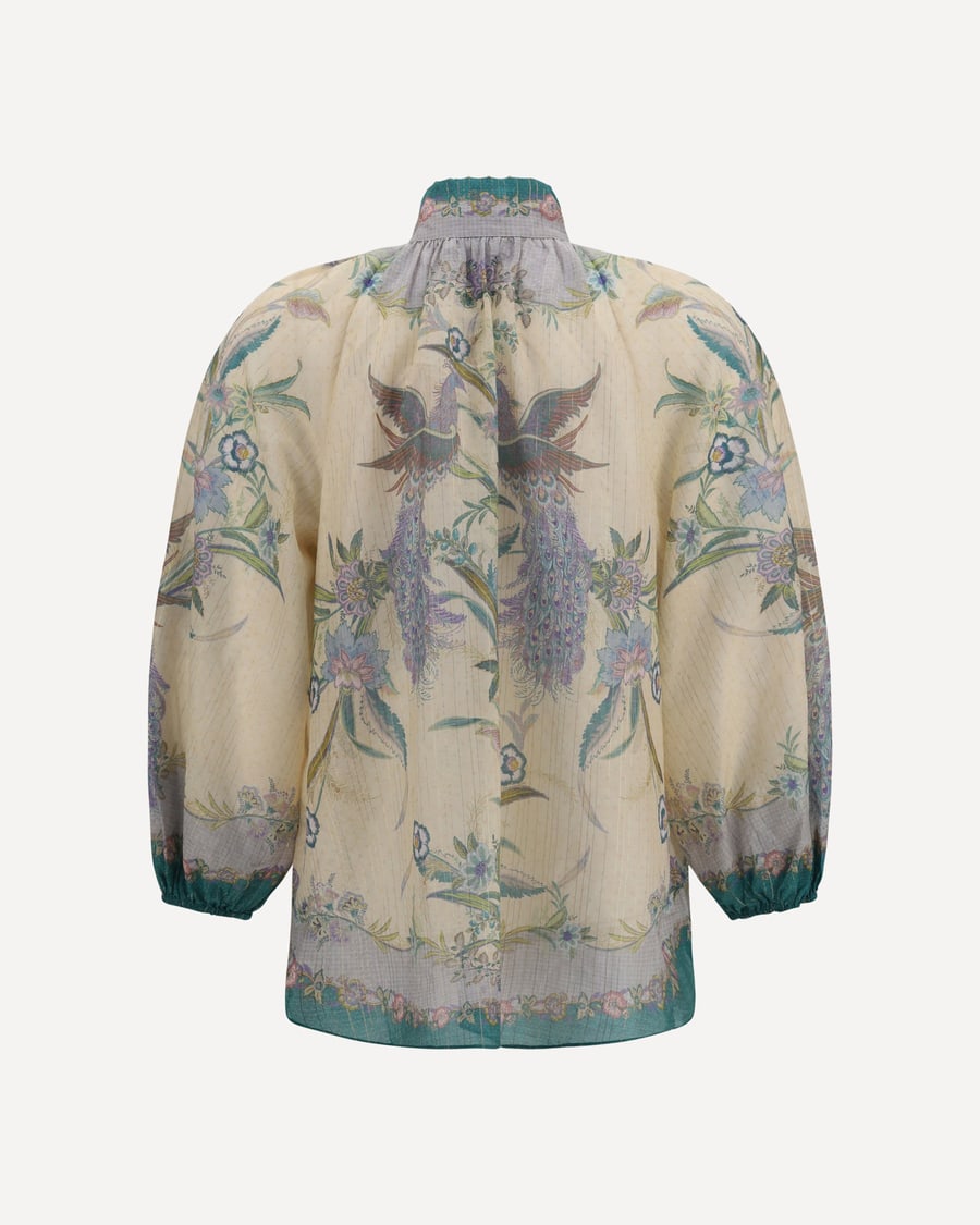 Zimmermann Indra ruffle Shirt, view 4