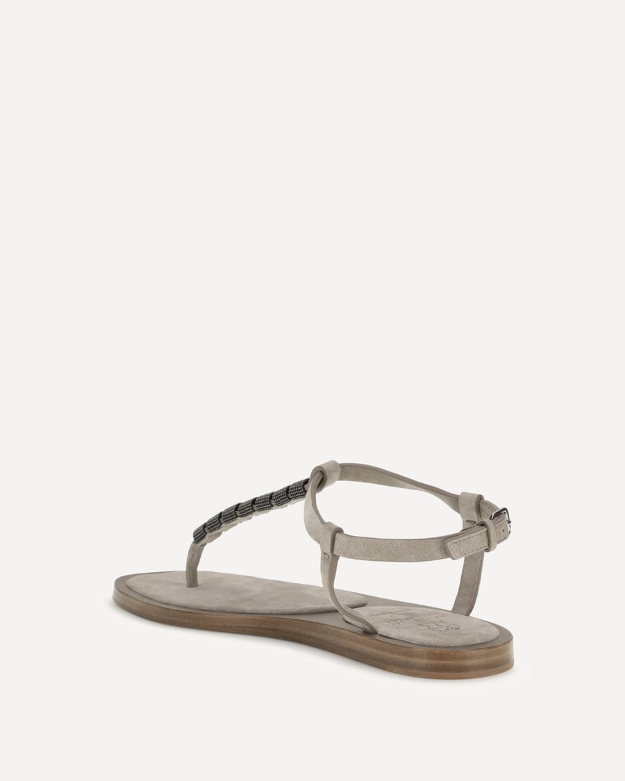 Brunello Cucinelli Embellished Sandals, view 2