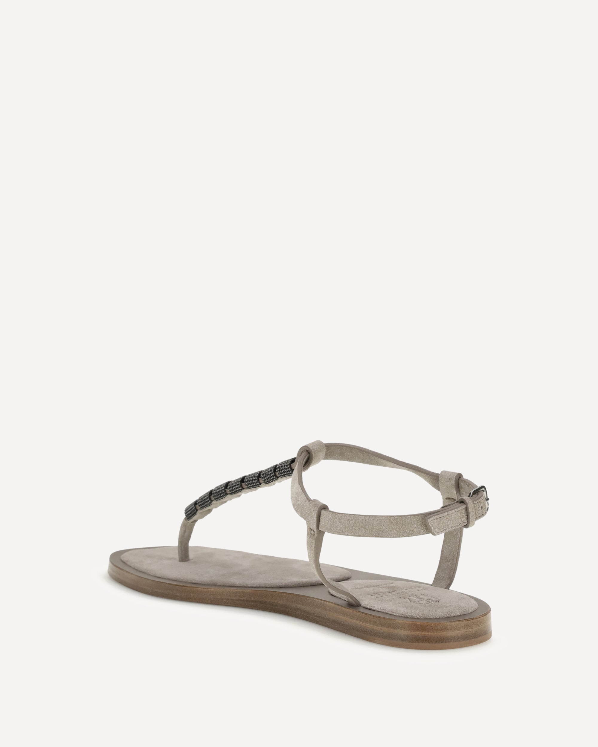 Brunello Cucinelli Embellished Sandals, view 2