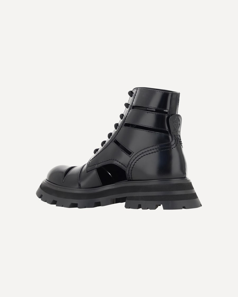 Alexander McQueen Wander Combat Boots, view 5