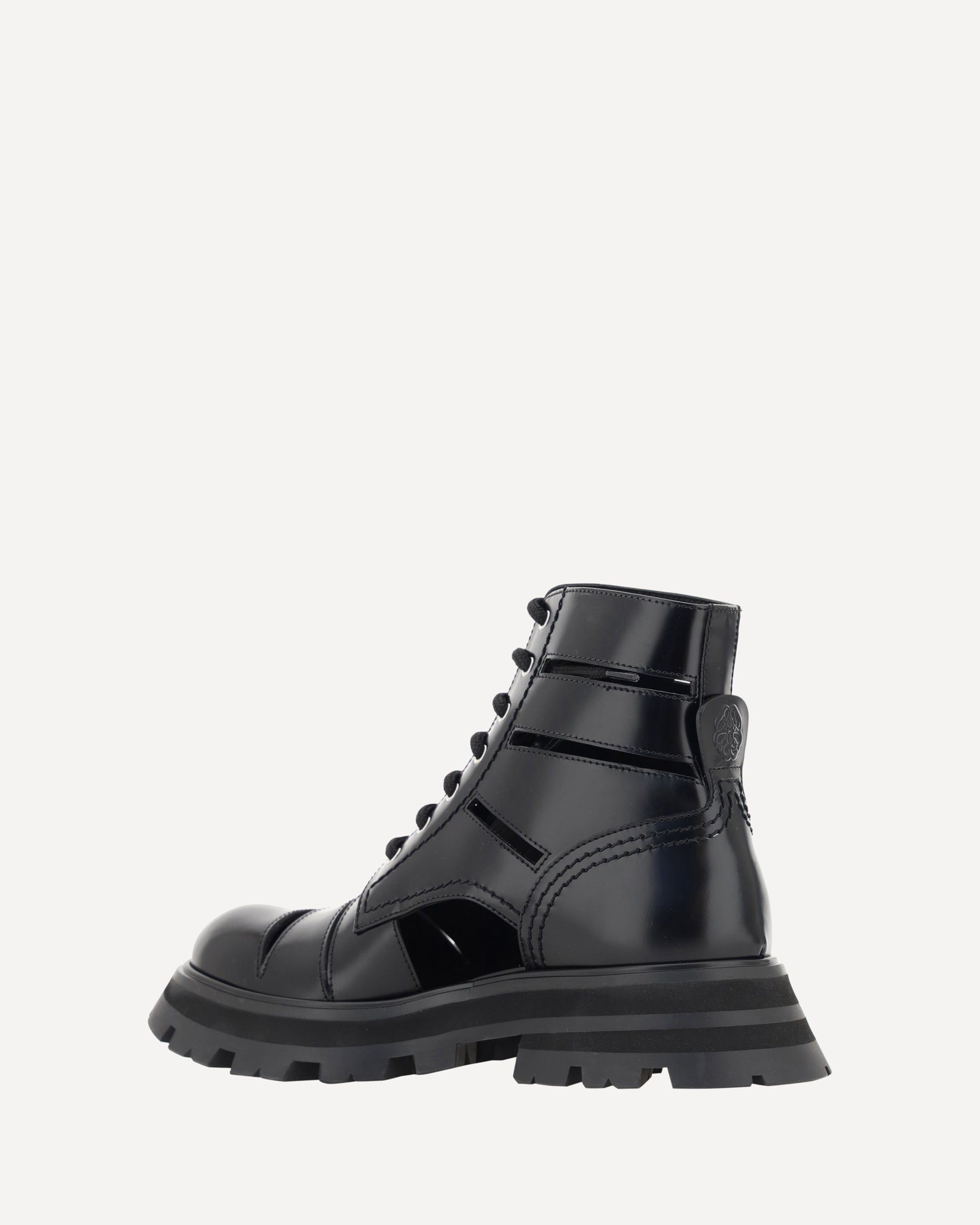 Alexander McQueen Wander Combat Boots, view 2