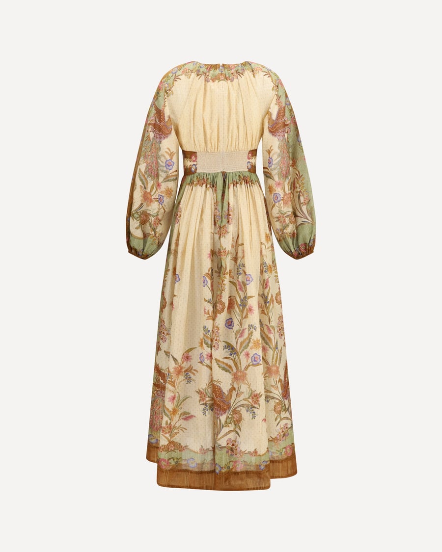 Zimmermann Indra elasticated waist maxi Dress, view 4