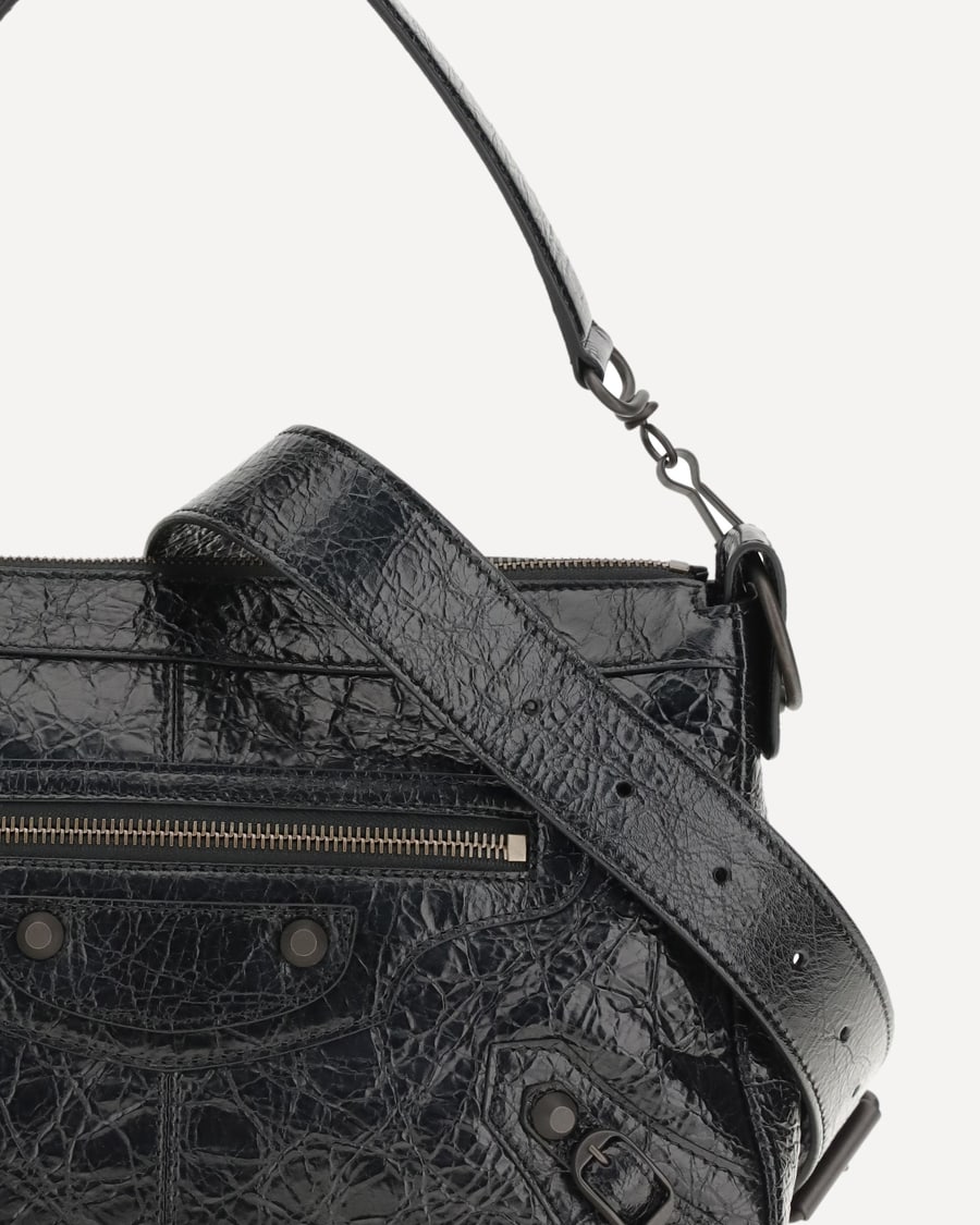 Balenciaga Le City Moto small Shoulder Bag, view 6