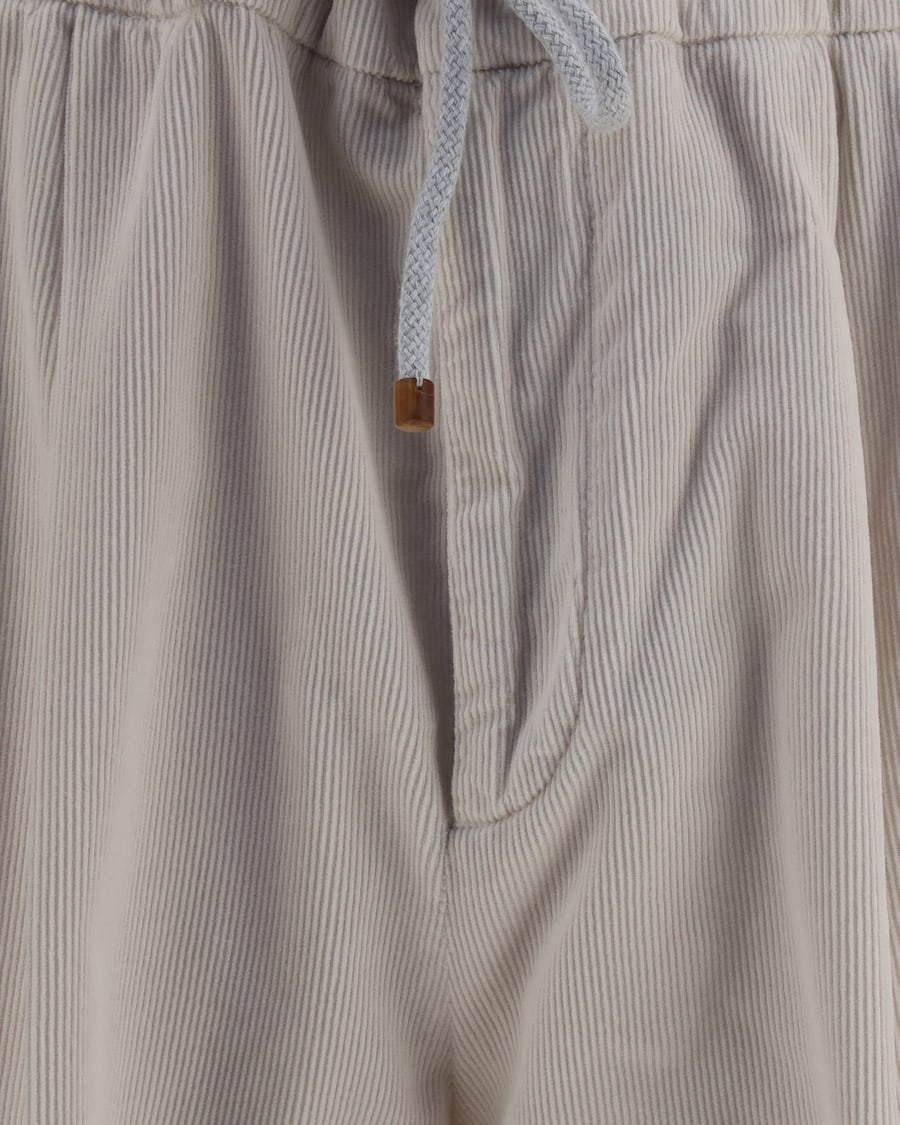 Brunello Cucinelli Corduroy drawstring Pants, view 5