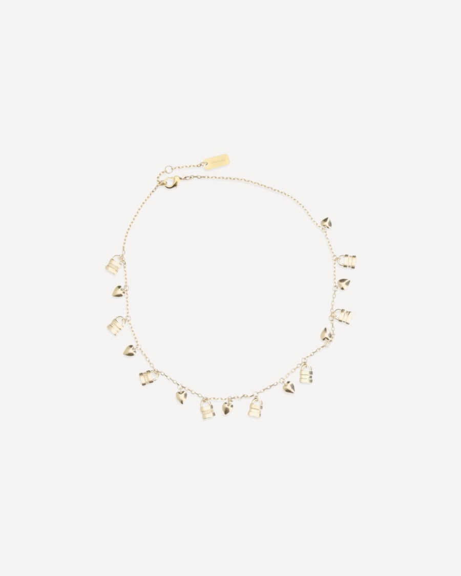 Chloé Mini Paddington Necklace, view 2