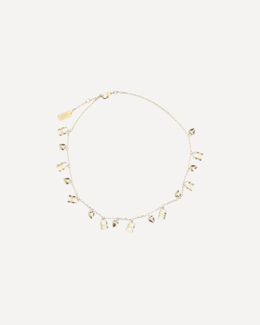 Chloé Mini Paddington Necklace, view 3