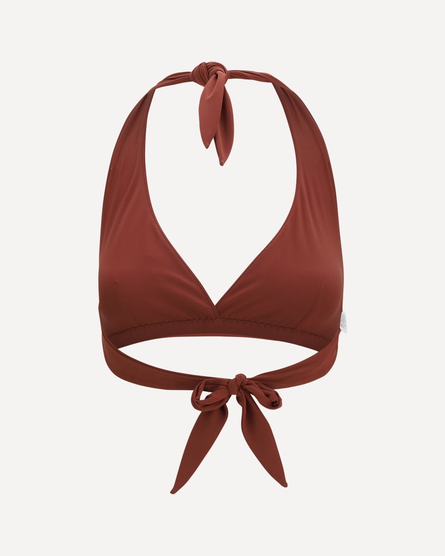 Brunello Cucinelli Triangle Bikini Top, view 2