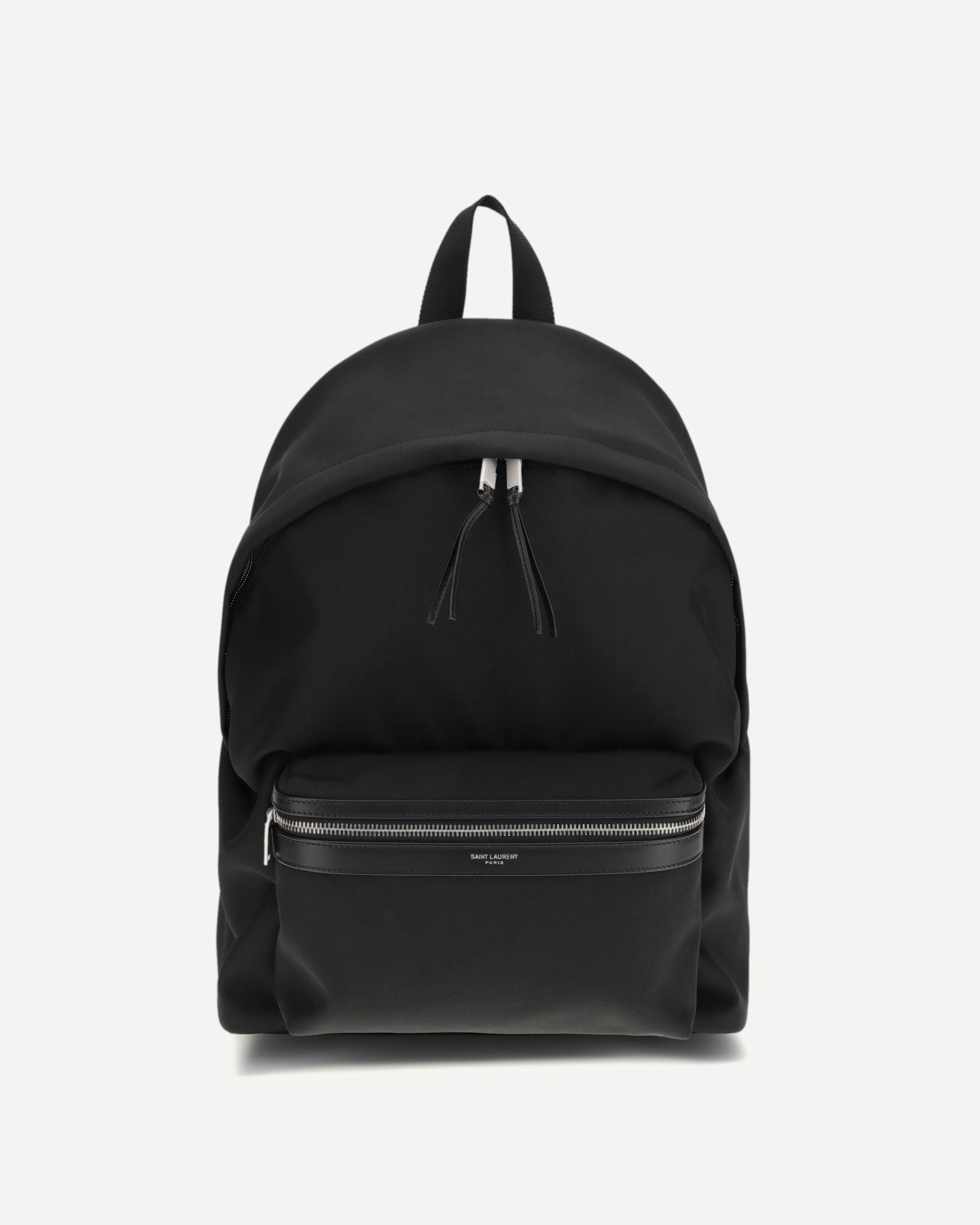 Saint Laurent City Backpack in leather and nylon