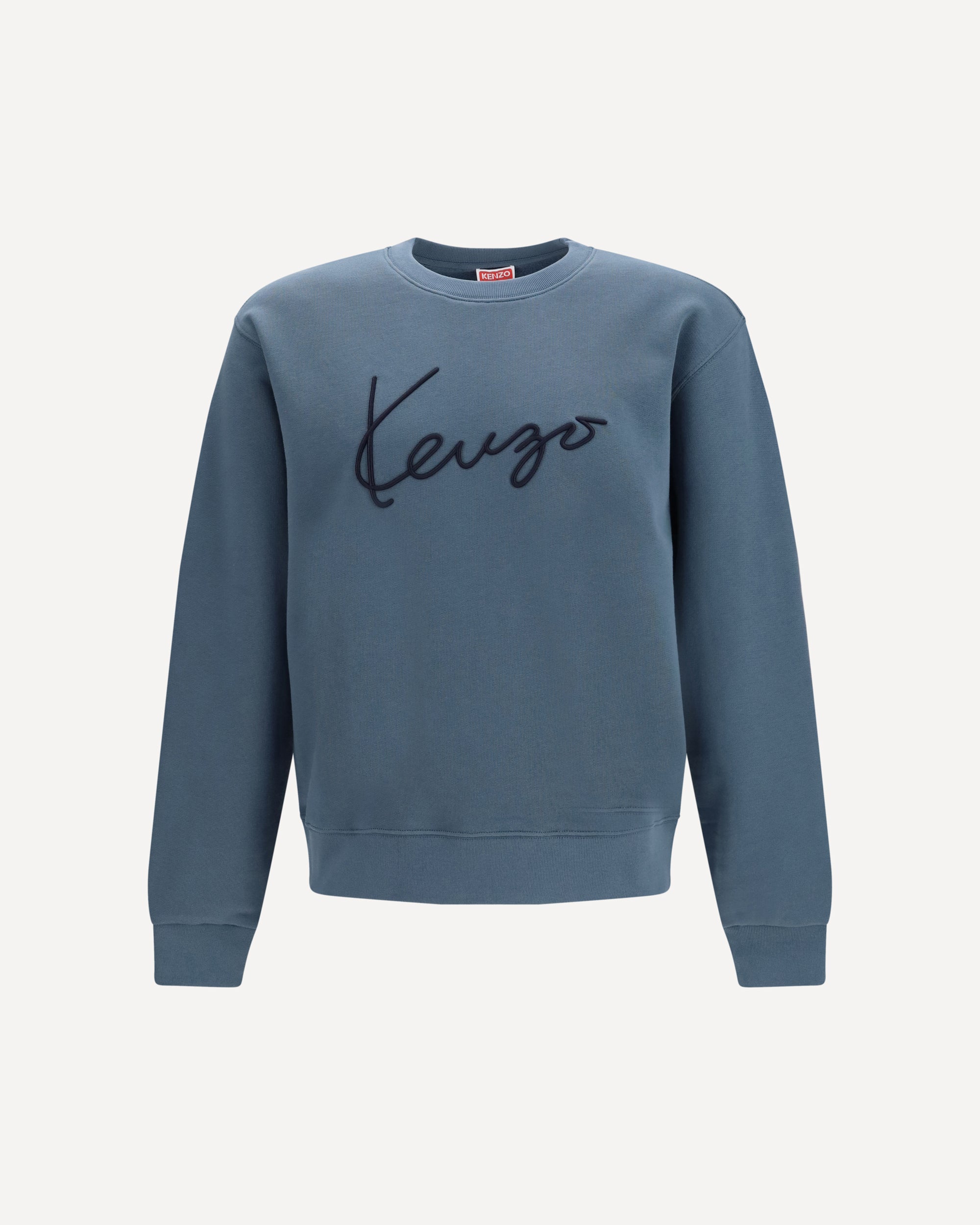 KENZO Kenzo signature embroidered cotton Sweatshirt