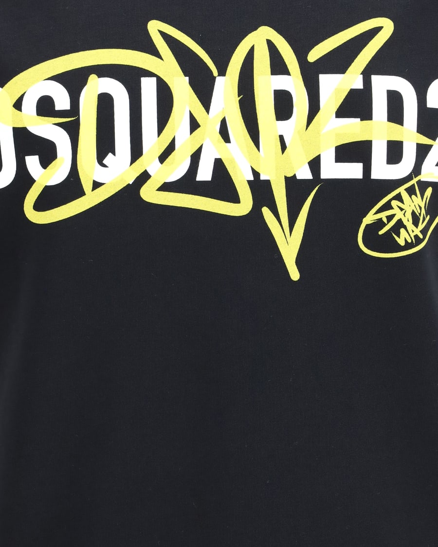 Dsquared2 Cotton printed T-shirt, view 5