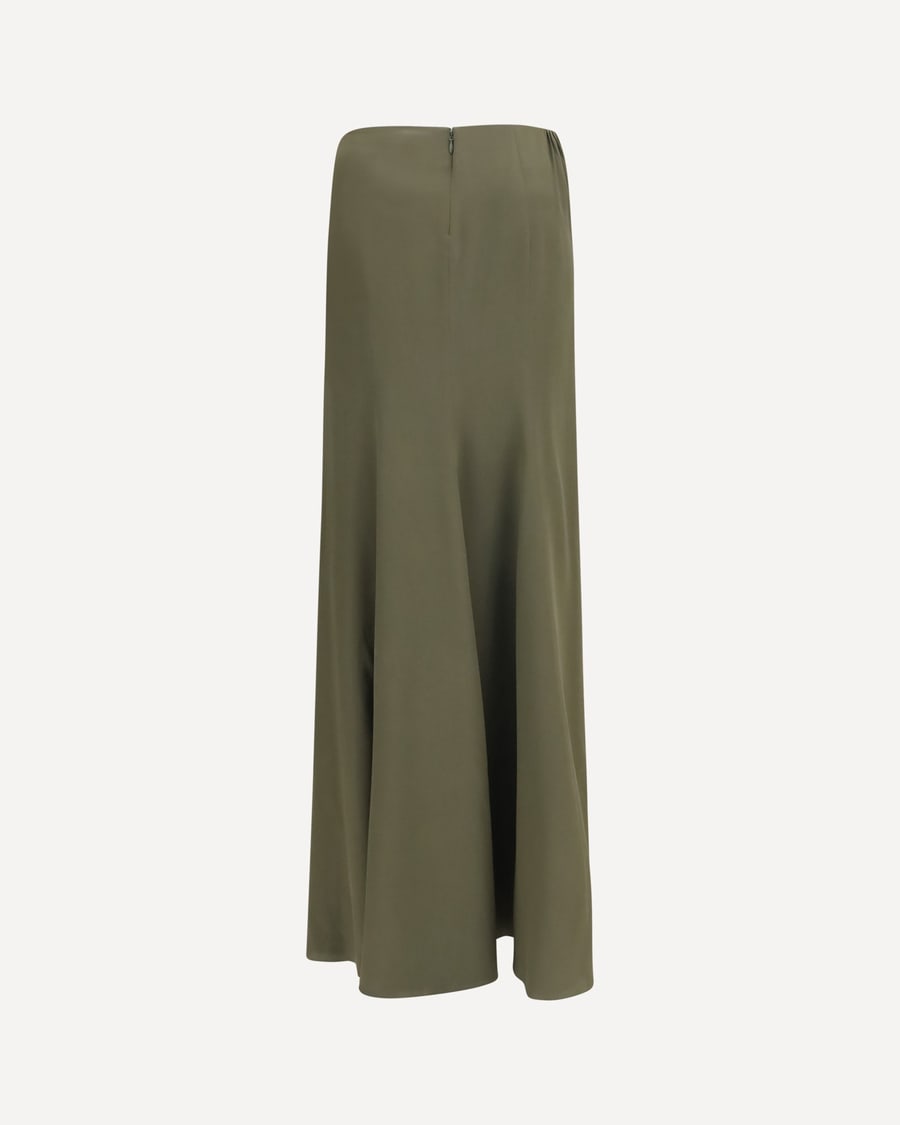 Alexander McQueen Draped long Skirt, view 4