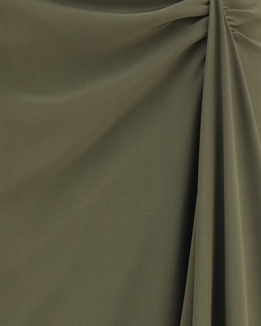 Alexander McQueen Draped long Skirt, view 5