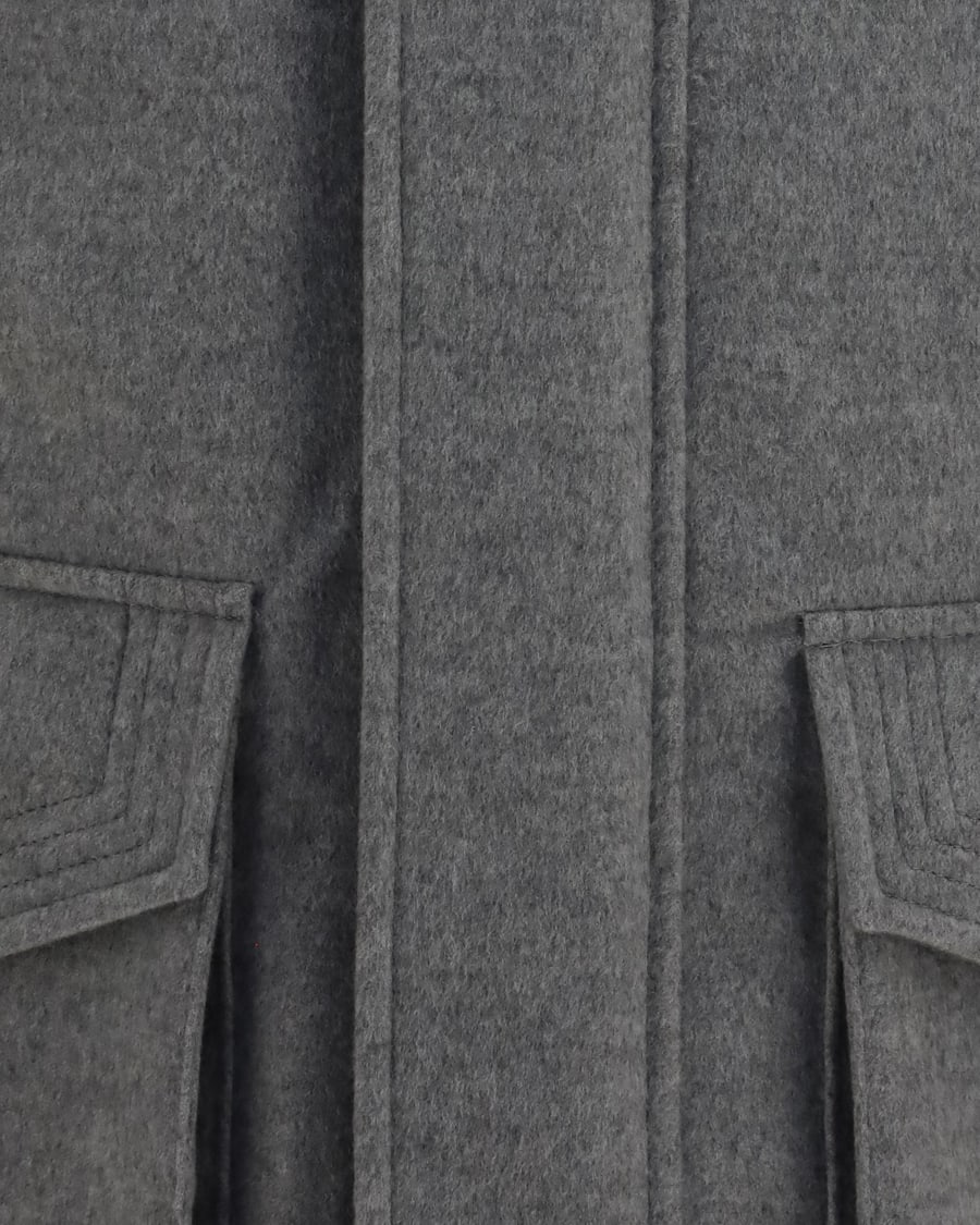 Brunello Cucinelli Cashmere Jacket with zip and buttons, view 5