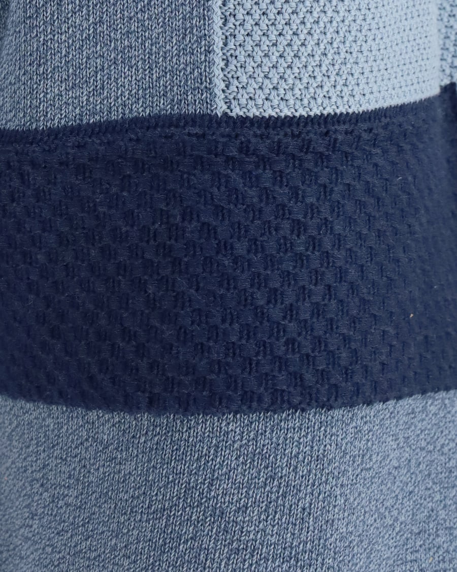 LANEUS Patchwork cotton knit Shorts, view 5