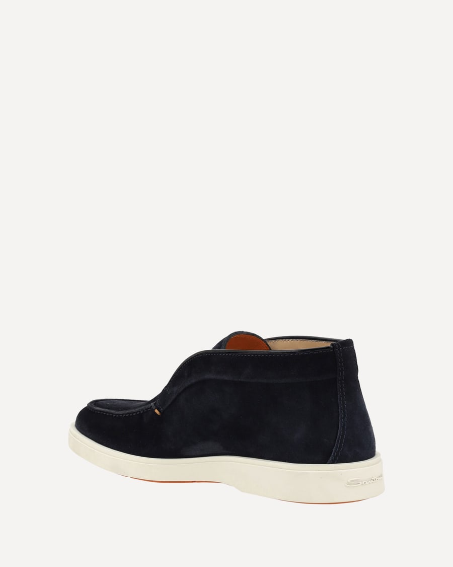 SANTONI Desert suede Ankle Boots, view 2