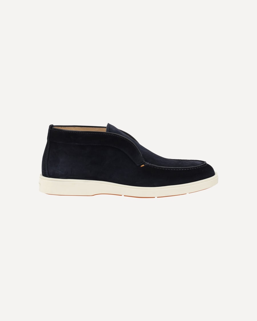 SANTONI Desert suede Ankle Boots, view 3