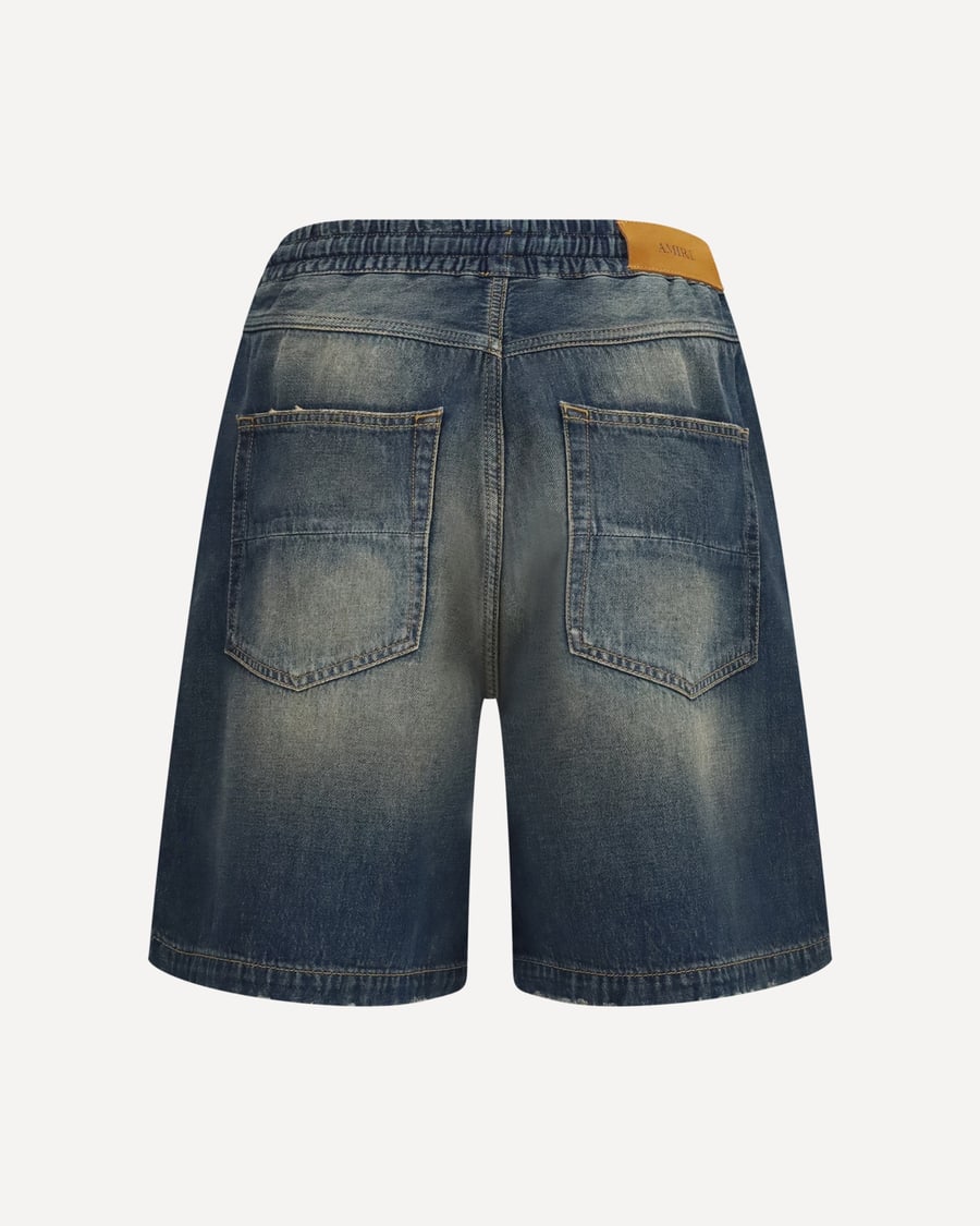 Amiri Drawstring denim Shorts, view 2