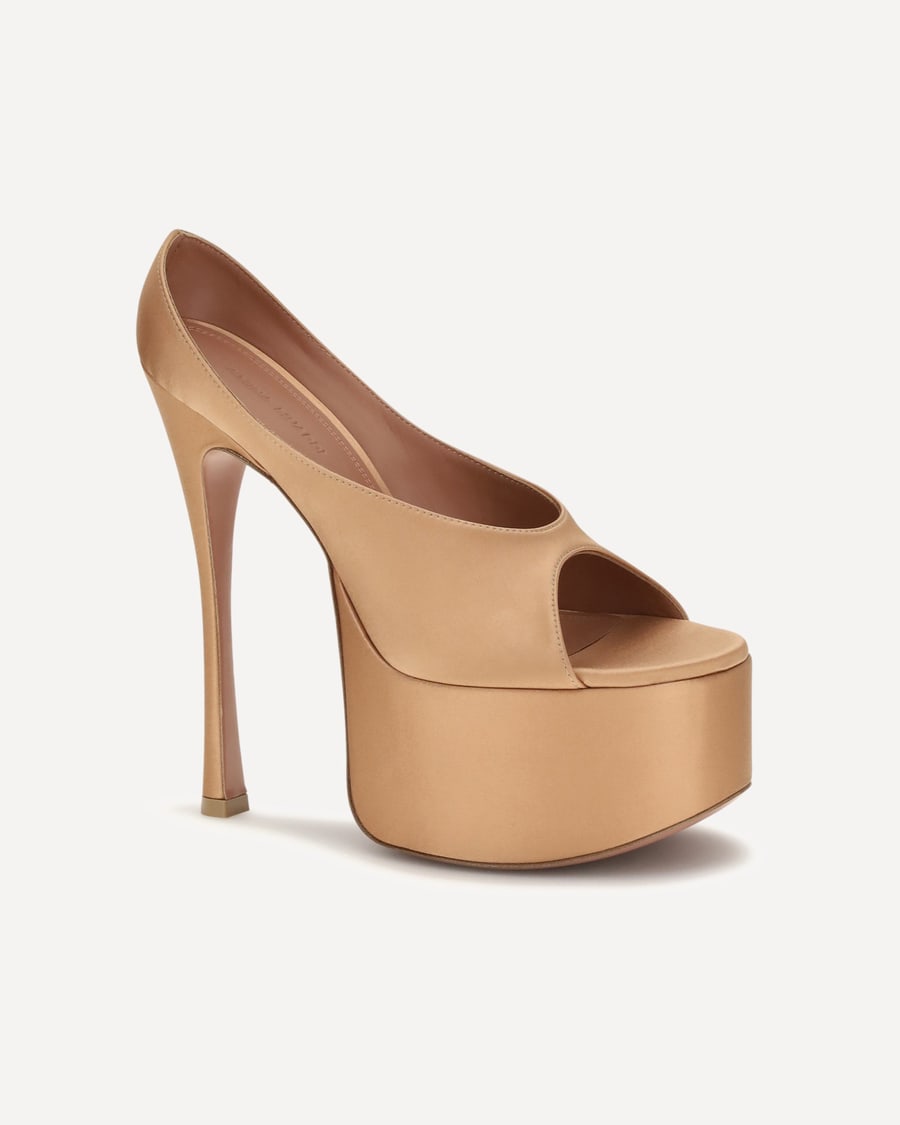 Amina Muaddi Anok maxi Pumps, view 4