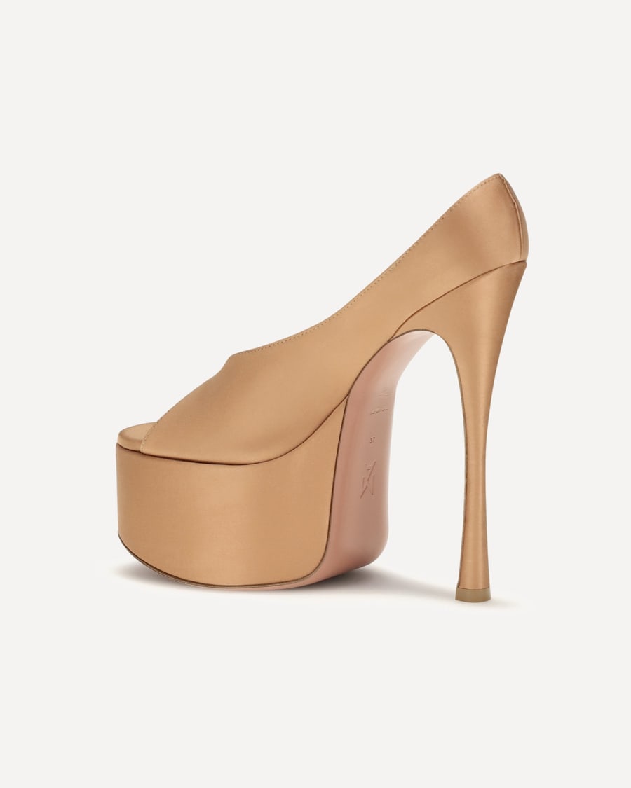 Amina Muaddi Anok maxi Pumps, view 5