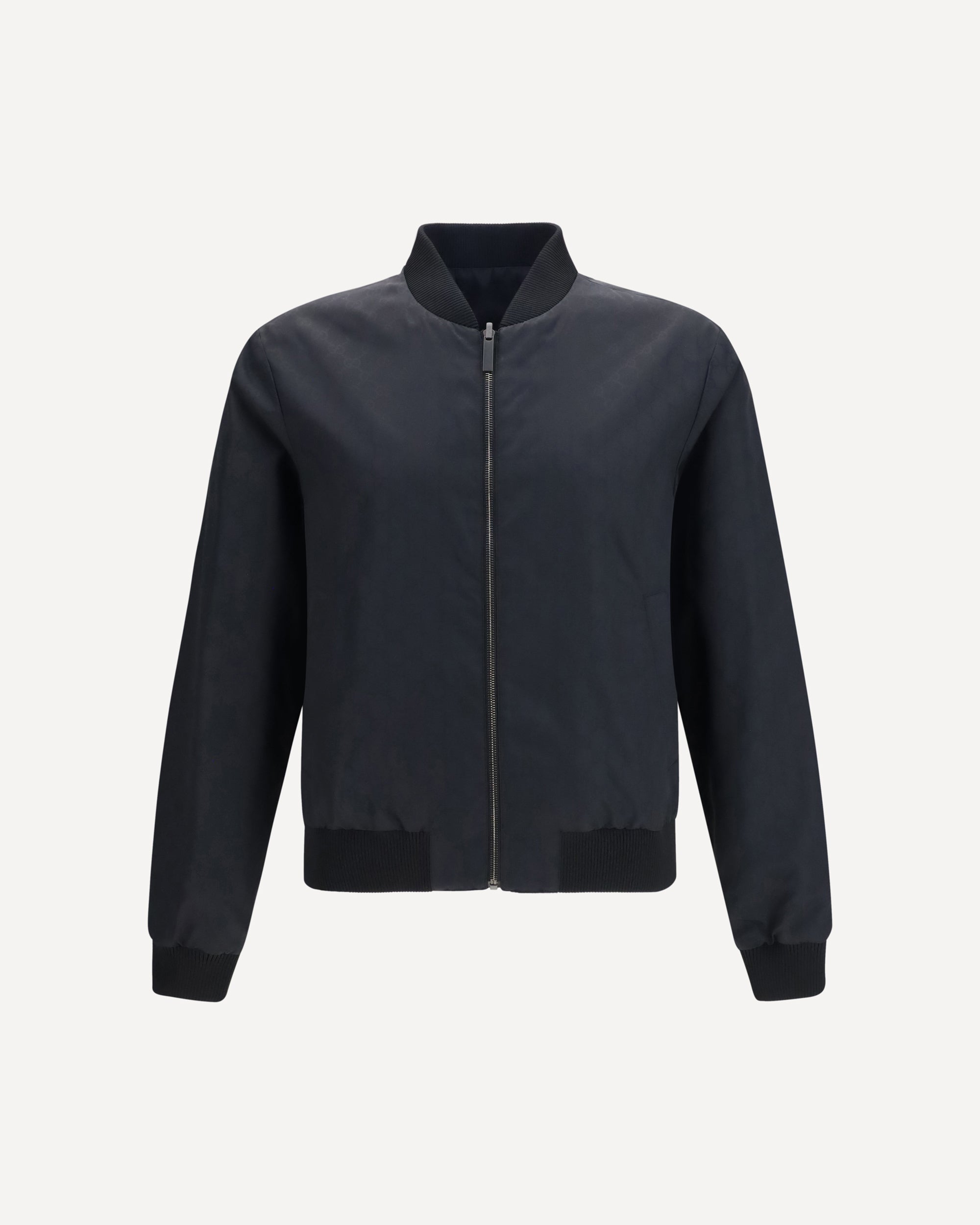 Gucci Reversible zip Jacket in lightweight silk faille