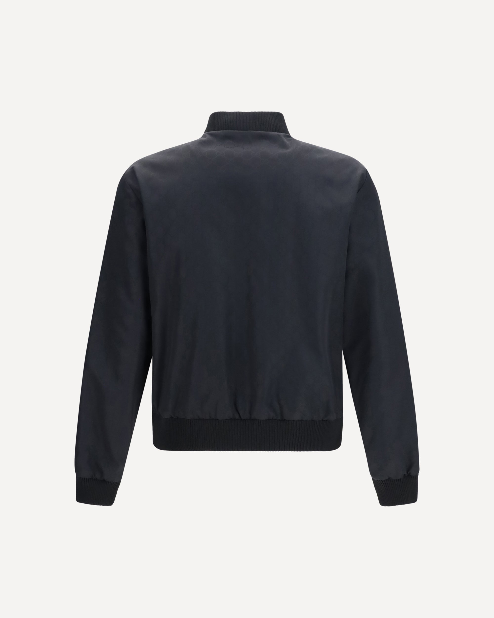 Gucci Reversible zip Jacket in lightweight silk faille, view 2