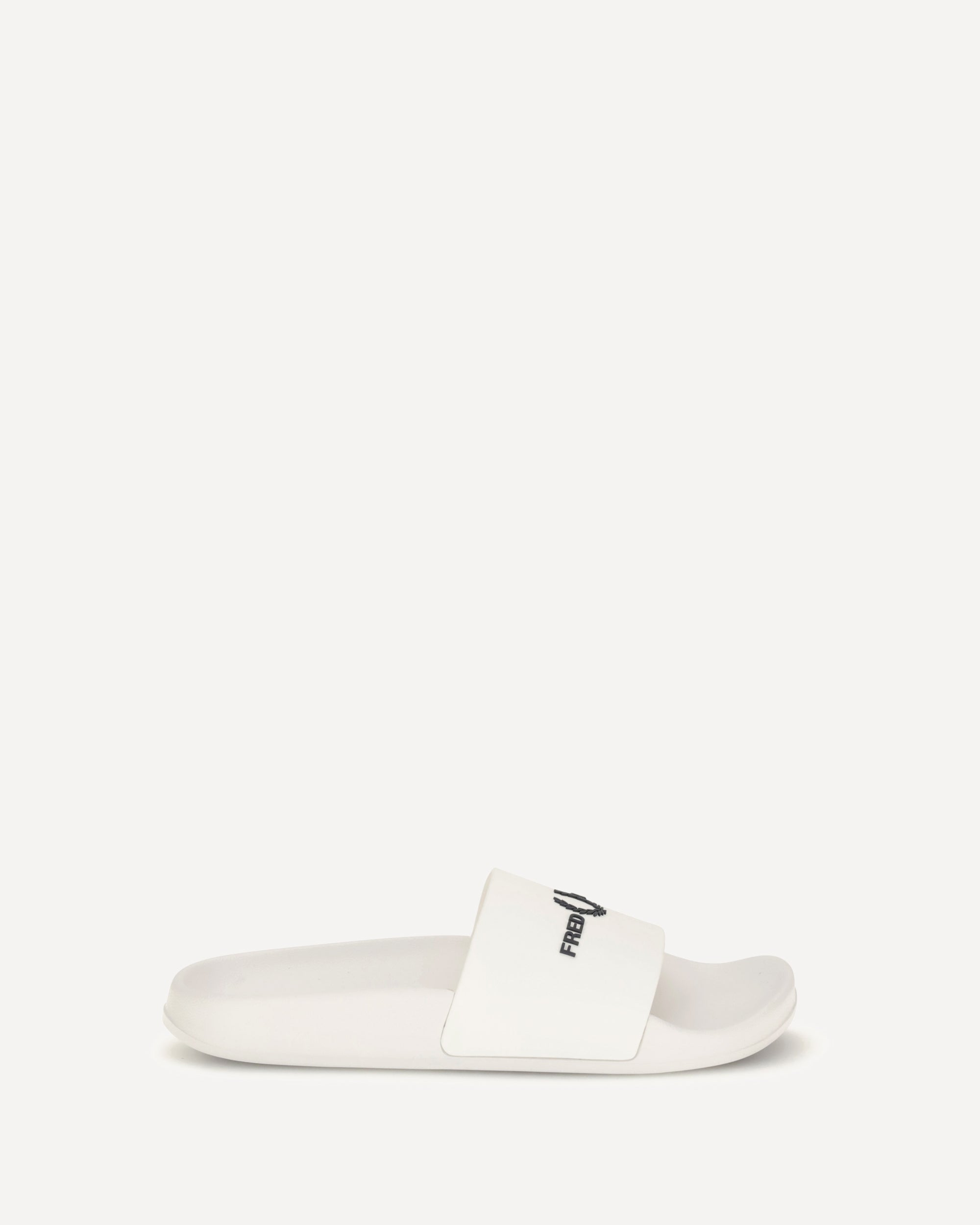 FRED PERRY Rubber slides with logo
