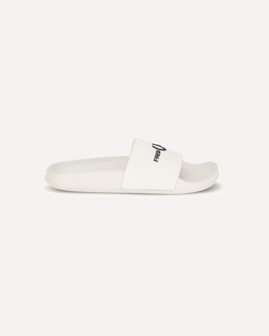 FRED PERRY Rubber slides with logo, view 3