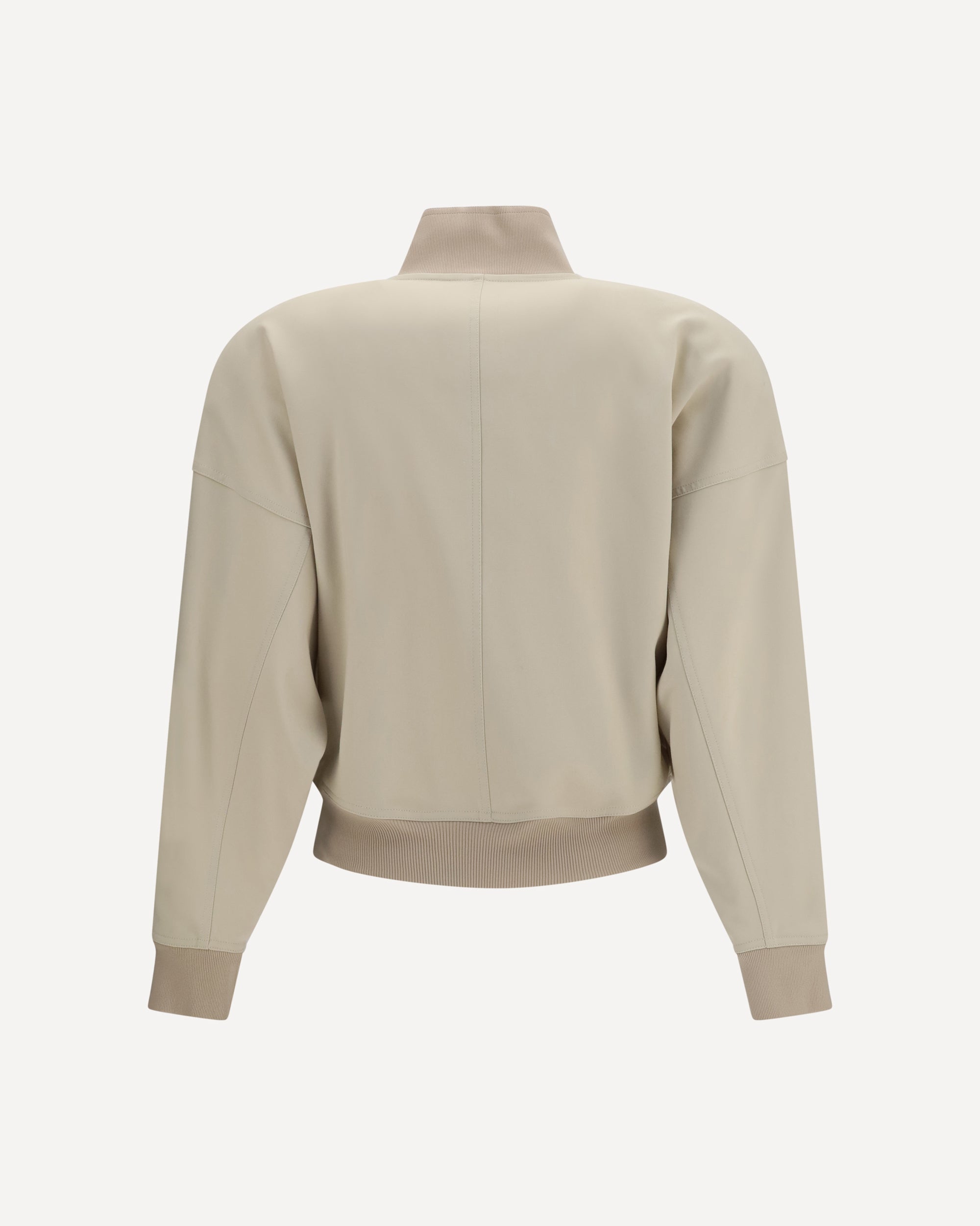 Gucci Zip Bomber Jacket in silk poplin, view 2