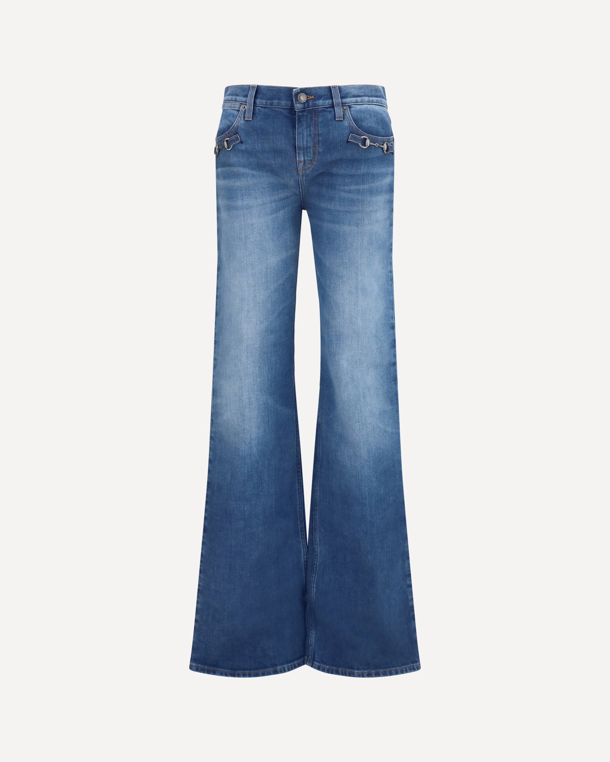 Gucci Stretch cotton Jeans with Horsebit