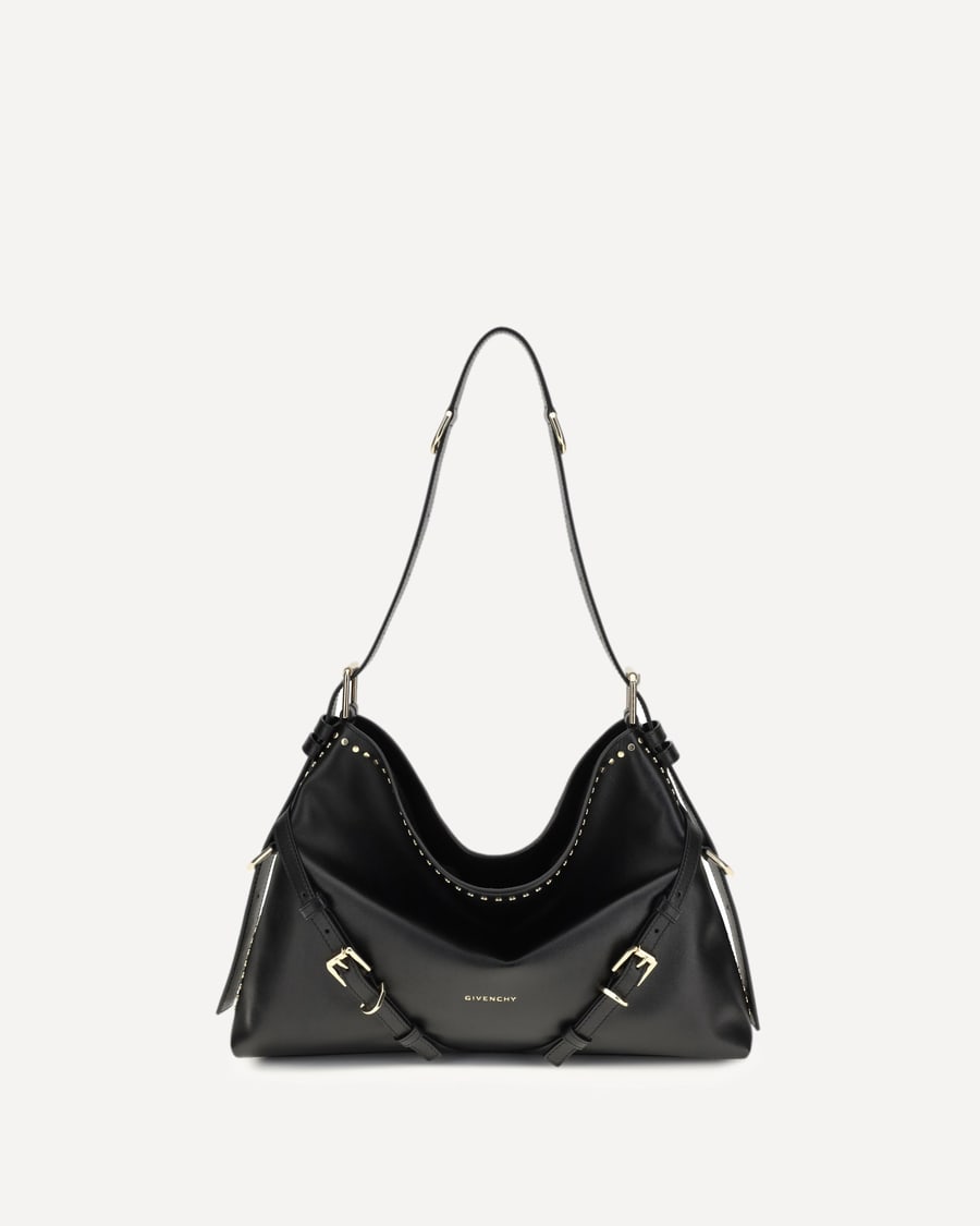 Givenchy Large Voyou Shoulder Bag in shiny leather