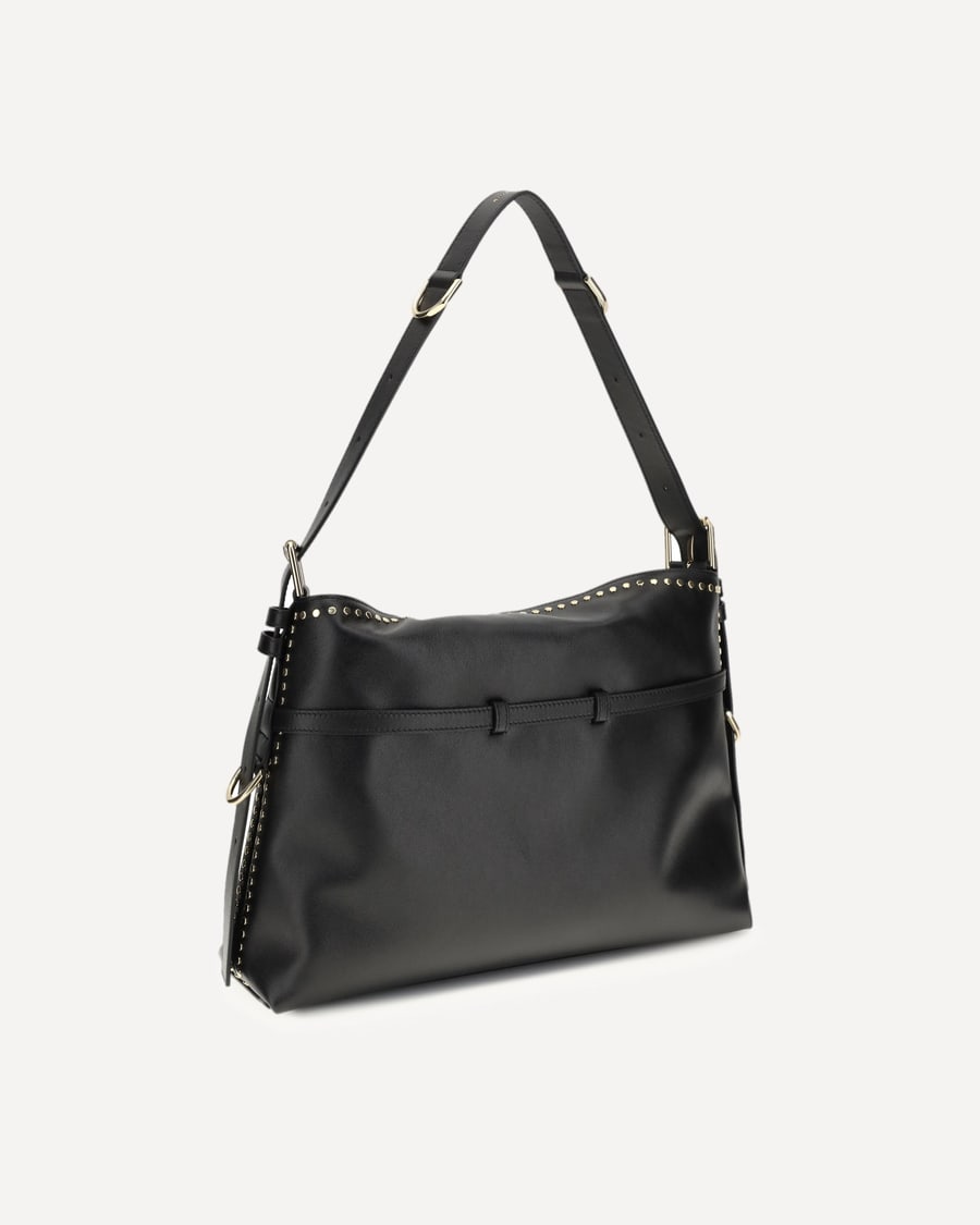 Givenchy Large Voyou Shoulder Bag in shiny leather, view 5
