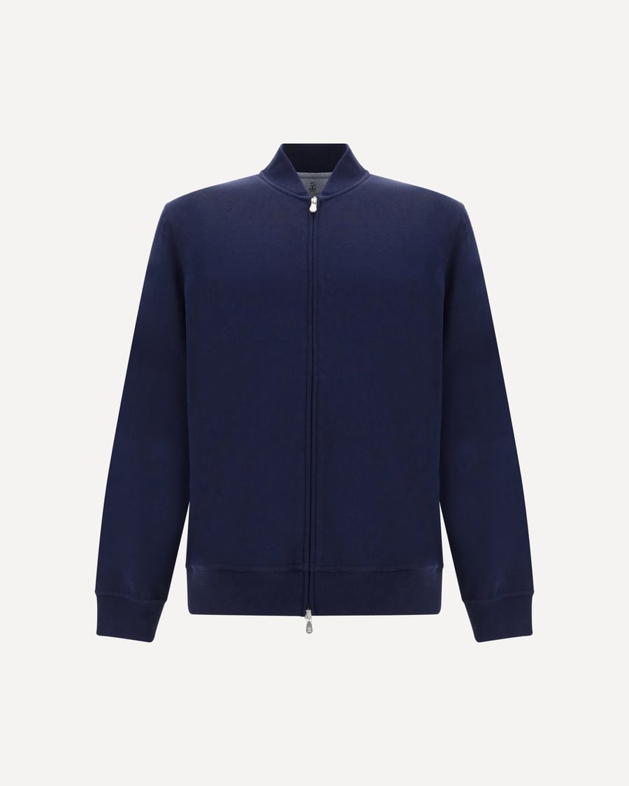 Brunello Cucinelli Cotton zip Sweatshirt